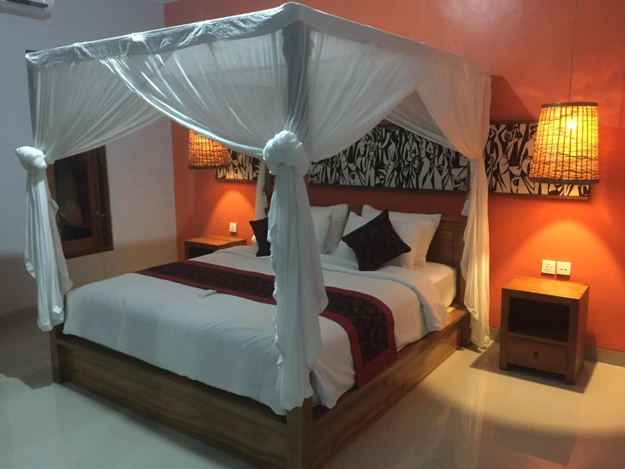 Bed in Ubud Suarga Mesari Private Pool Villa