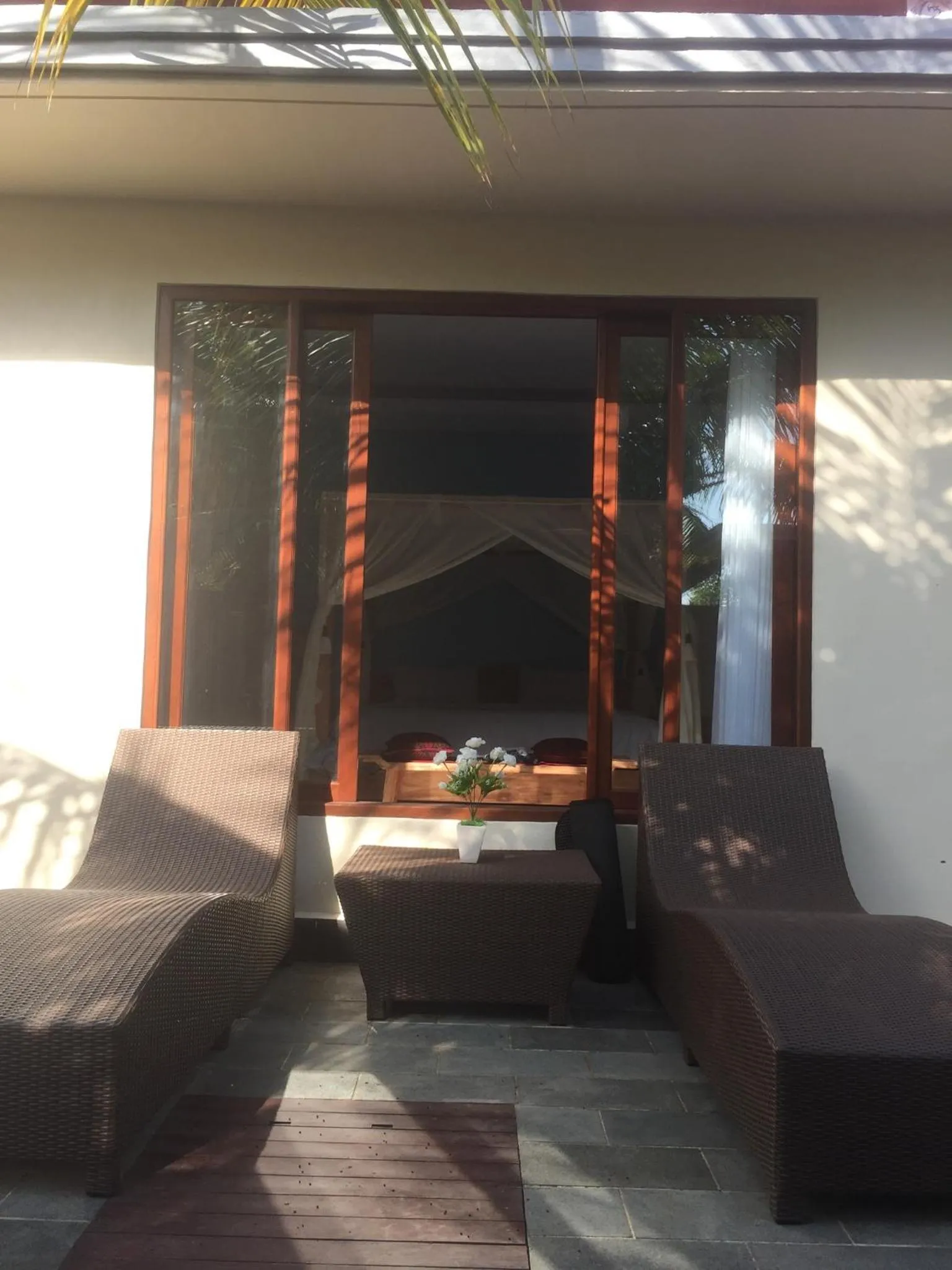 Patio in Ubud Suarga Mesari Private Pool Villa