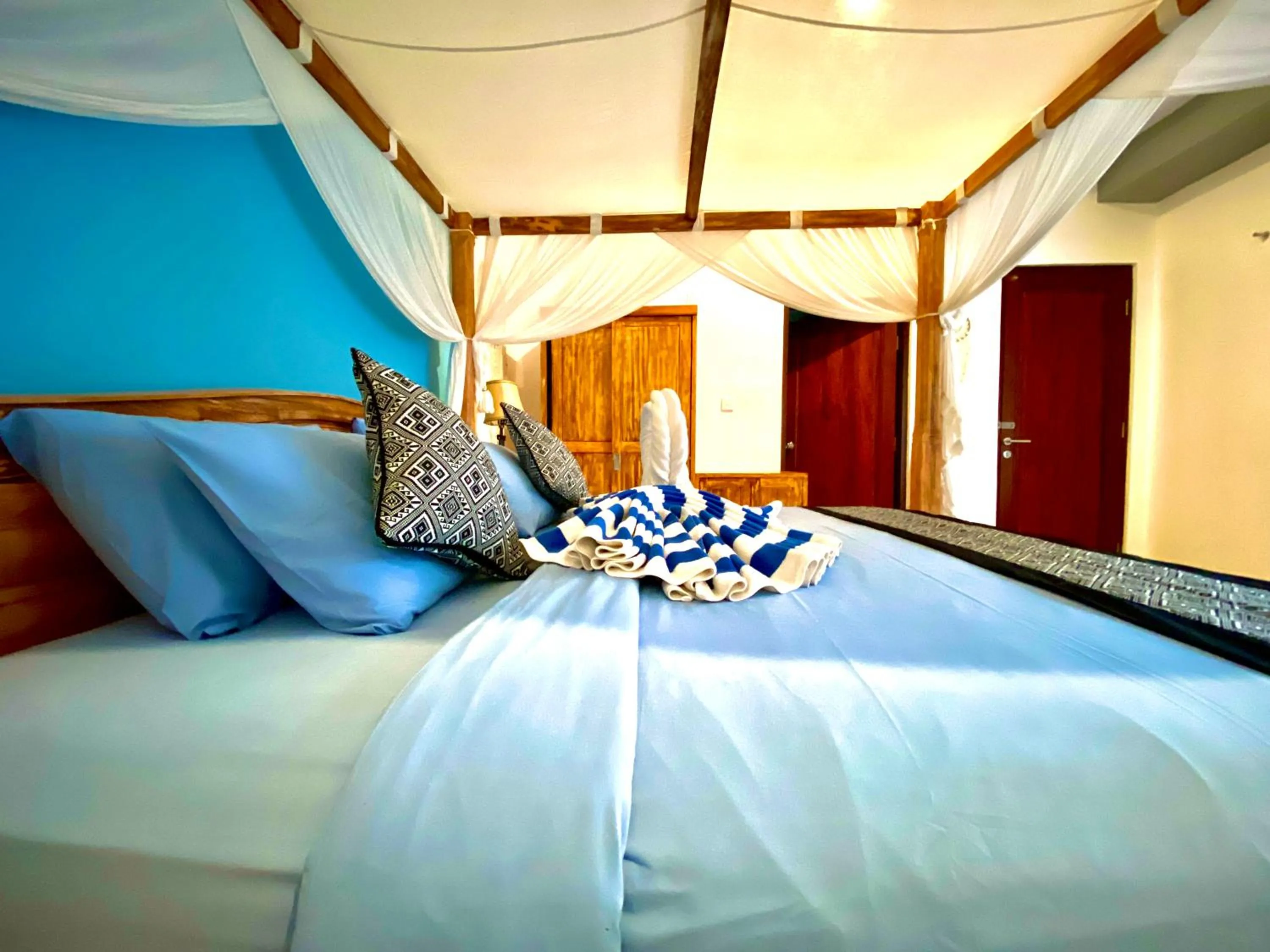 Bed in Ubud Suarga Mesari Private Pool Villa