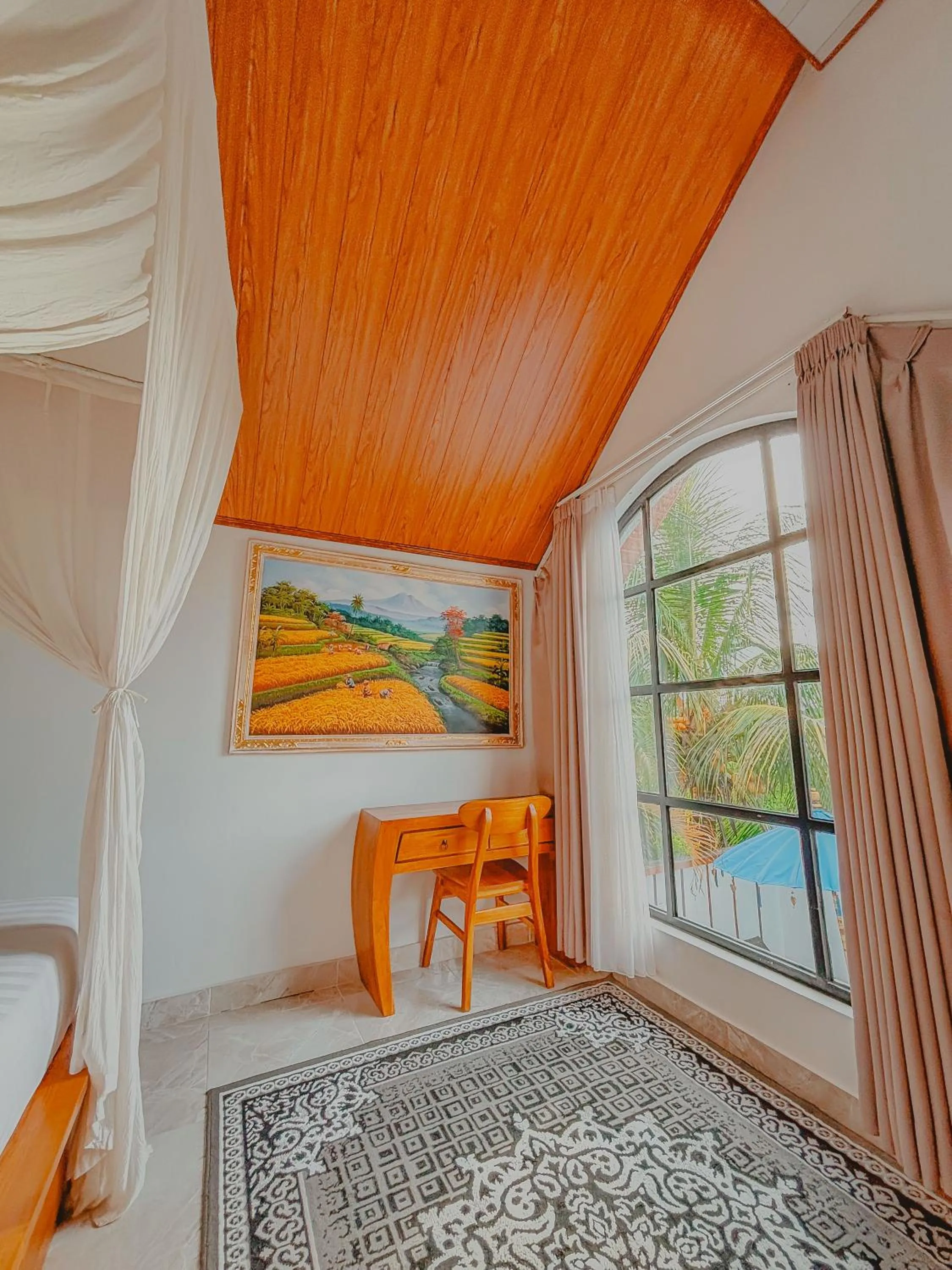 Bed in Ubud Suarga Private Pool Villa