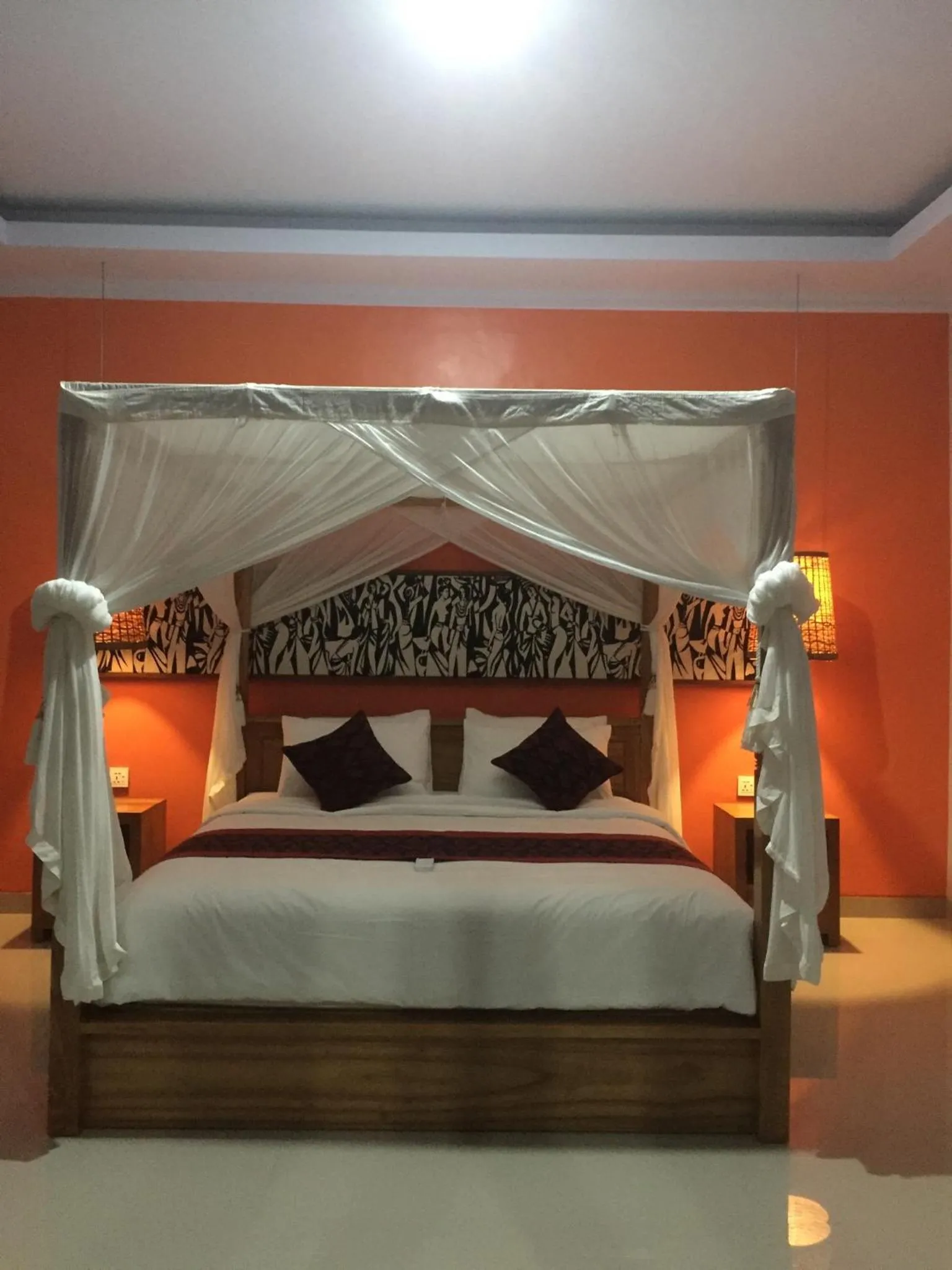 Bed in Ubud Suarga Mesari Private Pool Villa