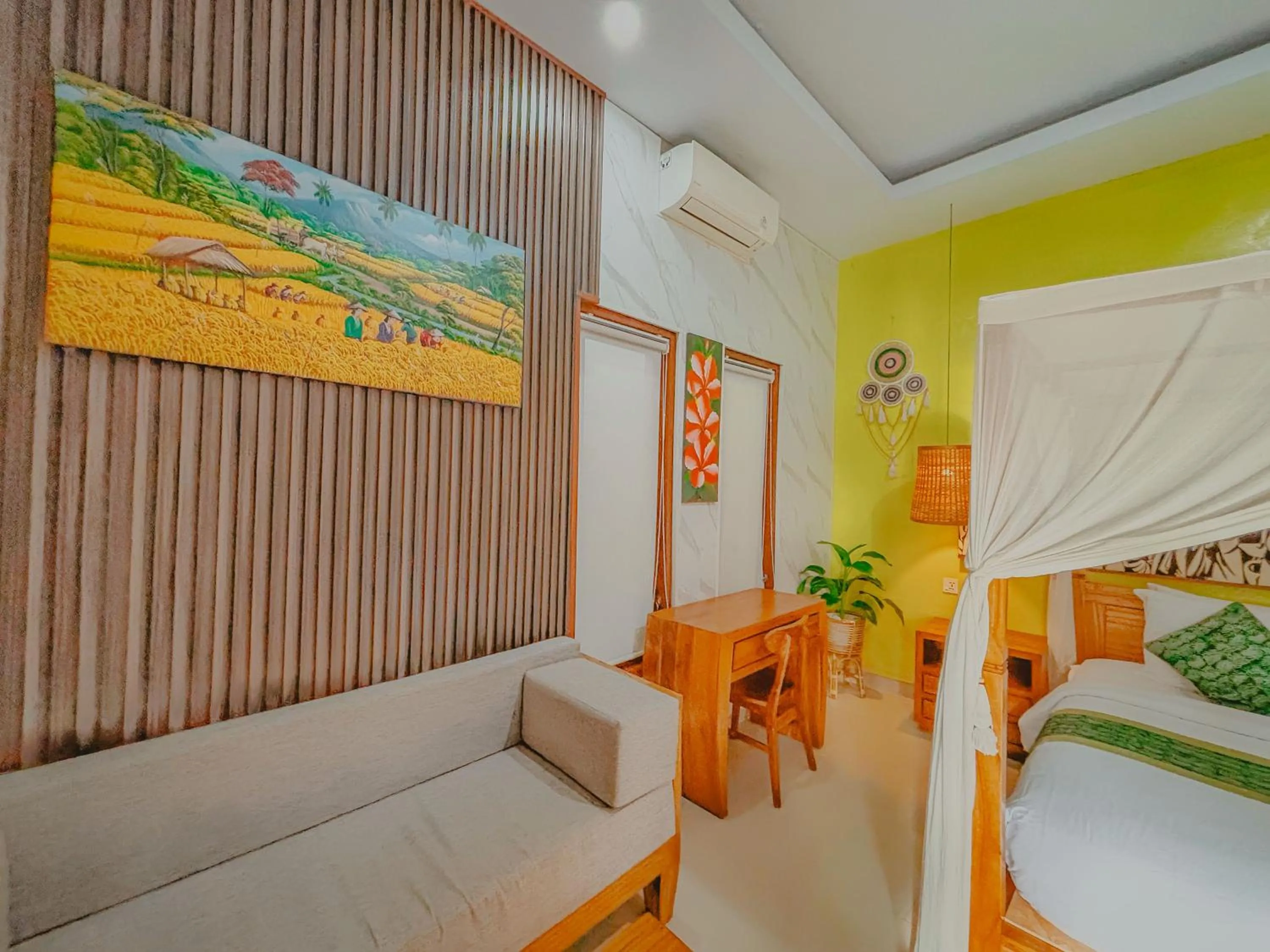 Bed in Ubud Suarga Private Pool Villa