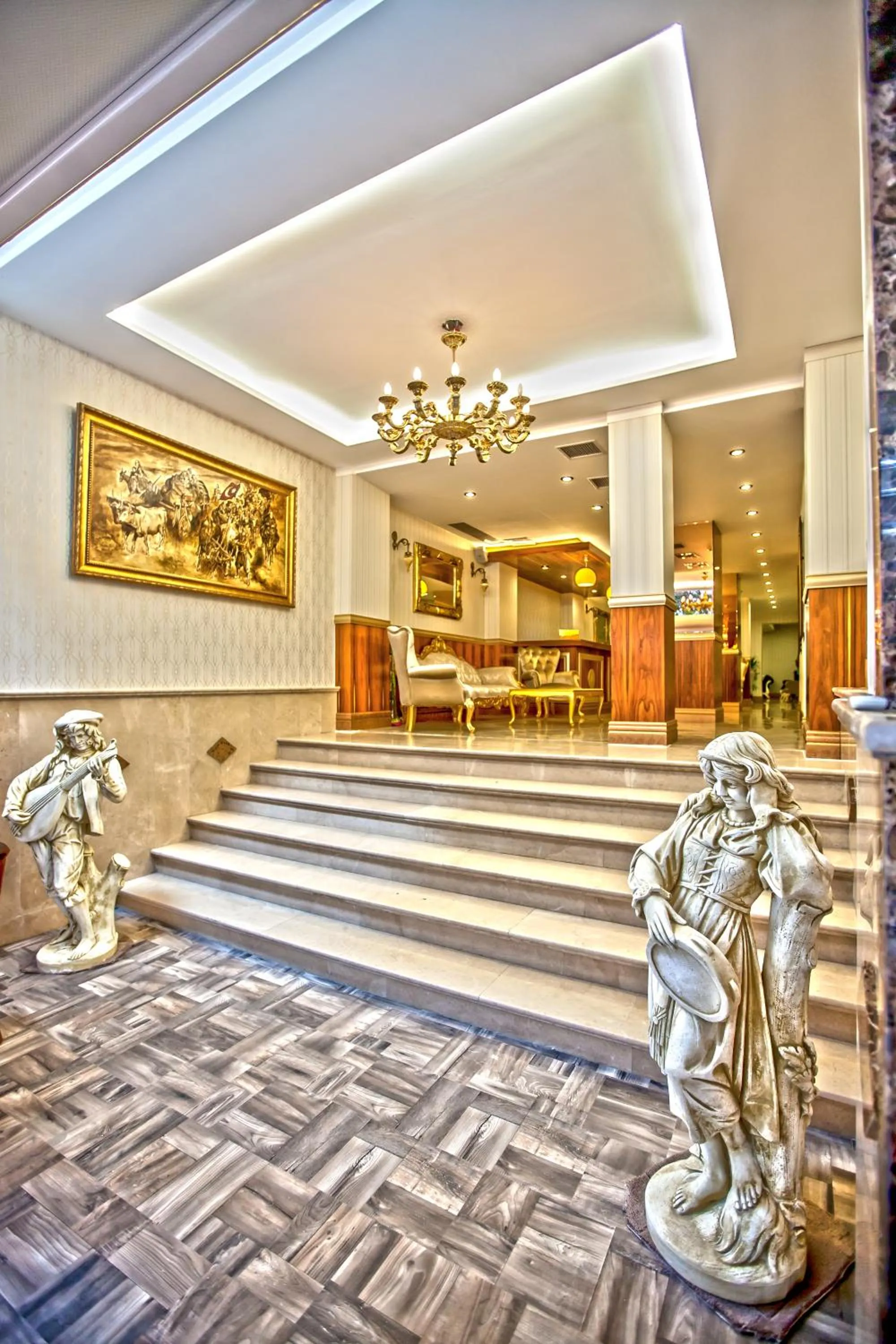 Lobby or reception in Taksim Cuento Hotel