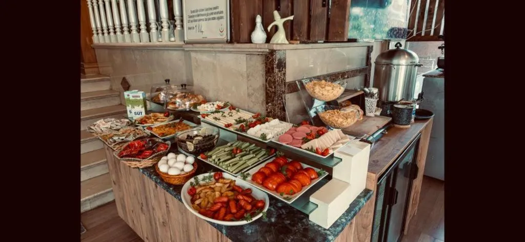Buffet breakfast in Taksim Cuento Hotel