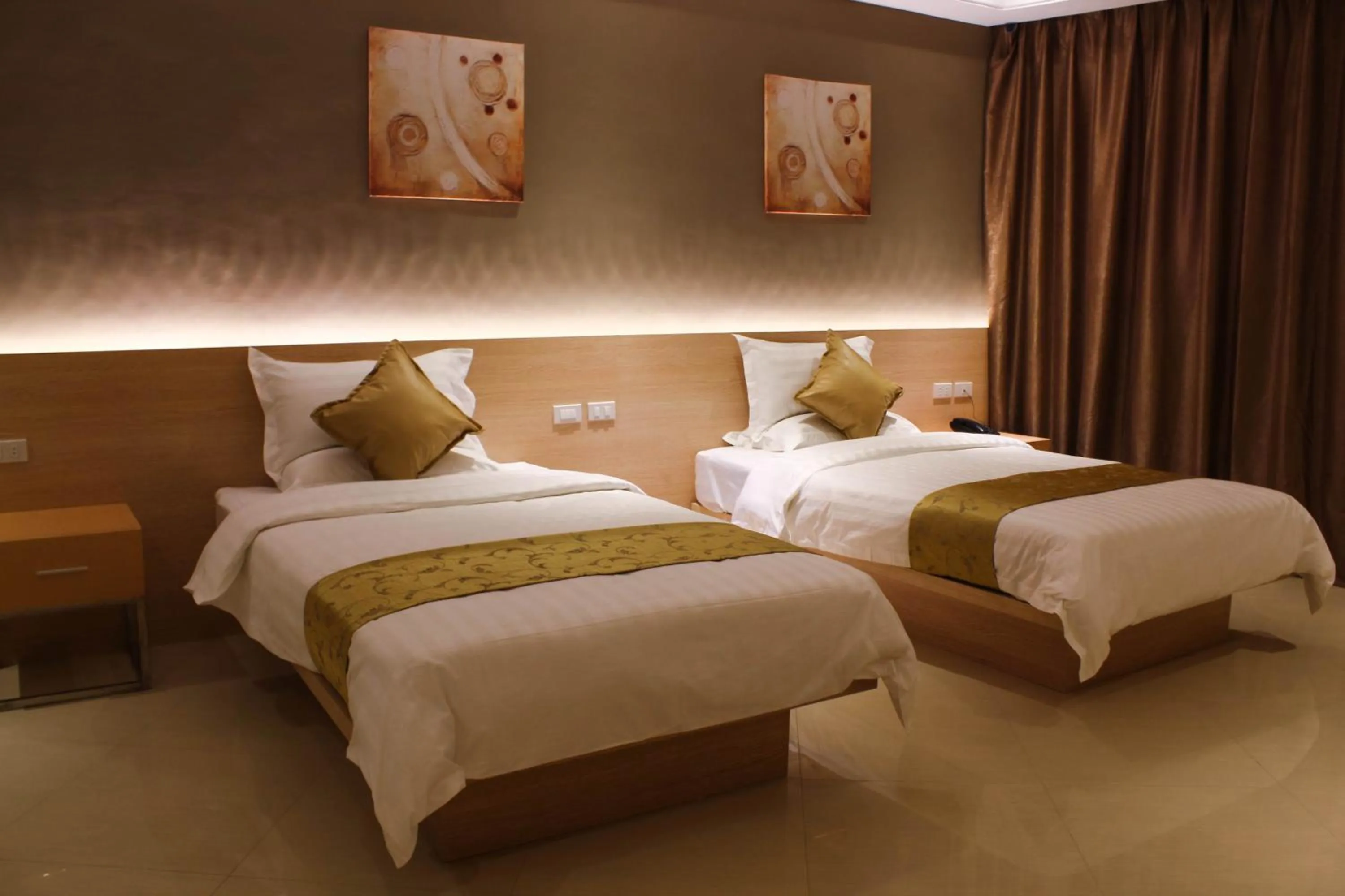 Bed in Dela Chambre Hotel