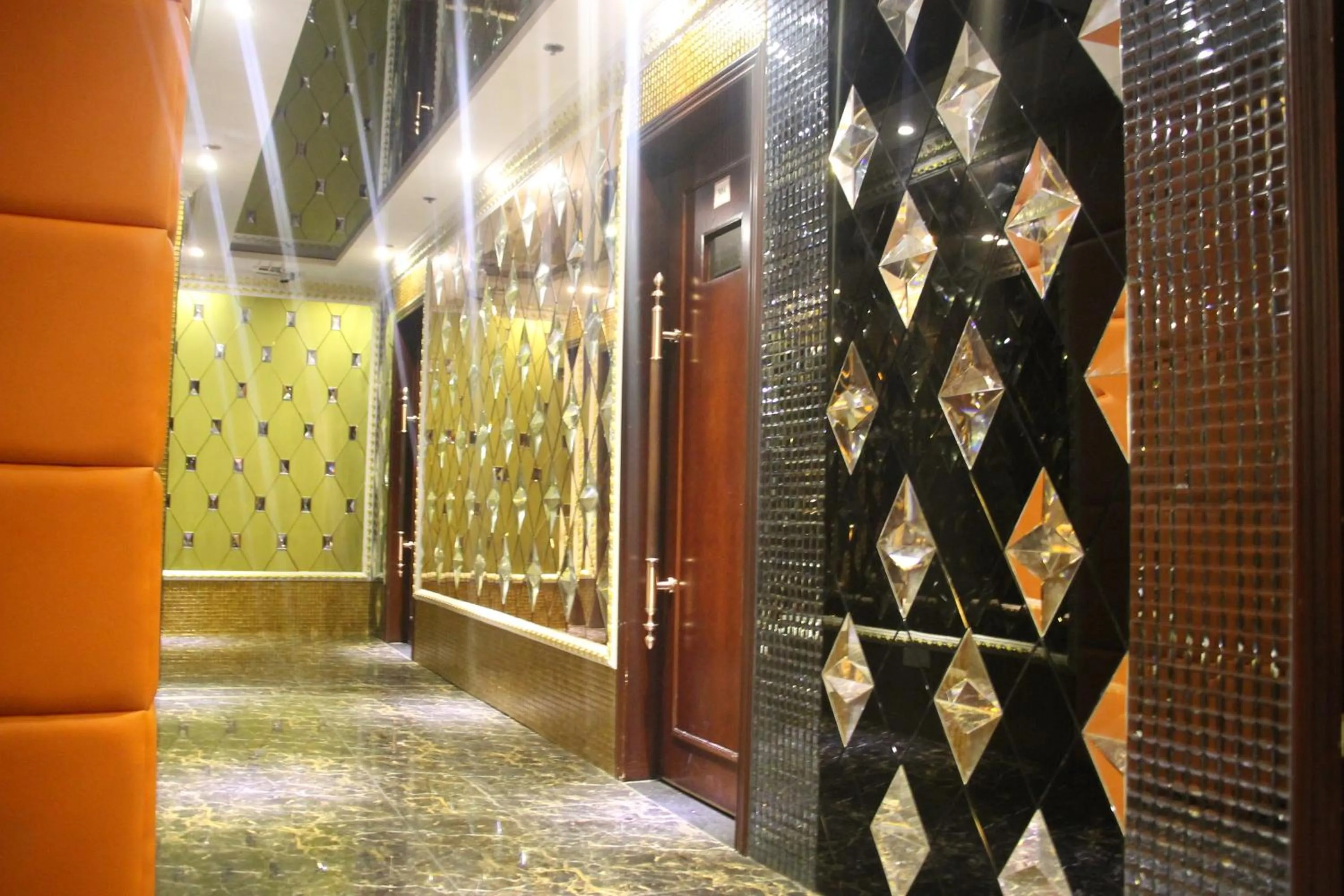 Decorative detail in Dela Chambre Hotel