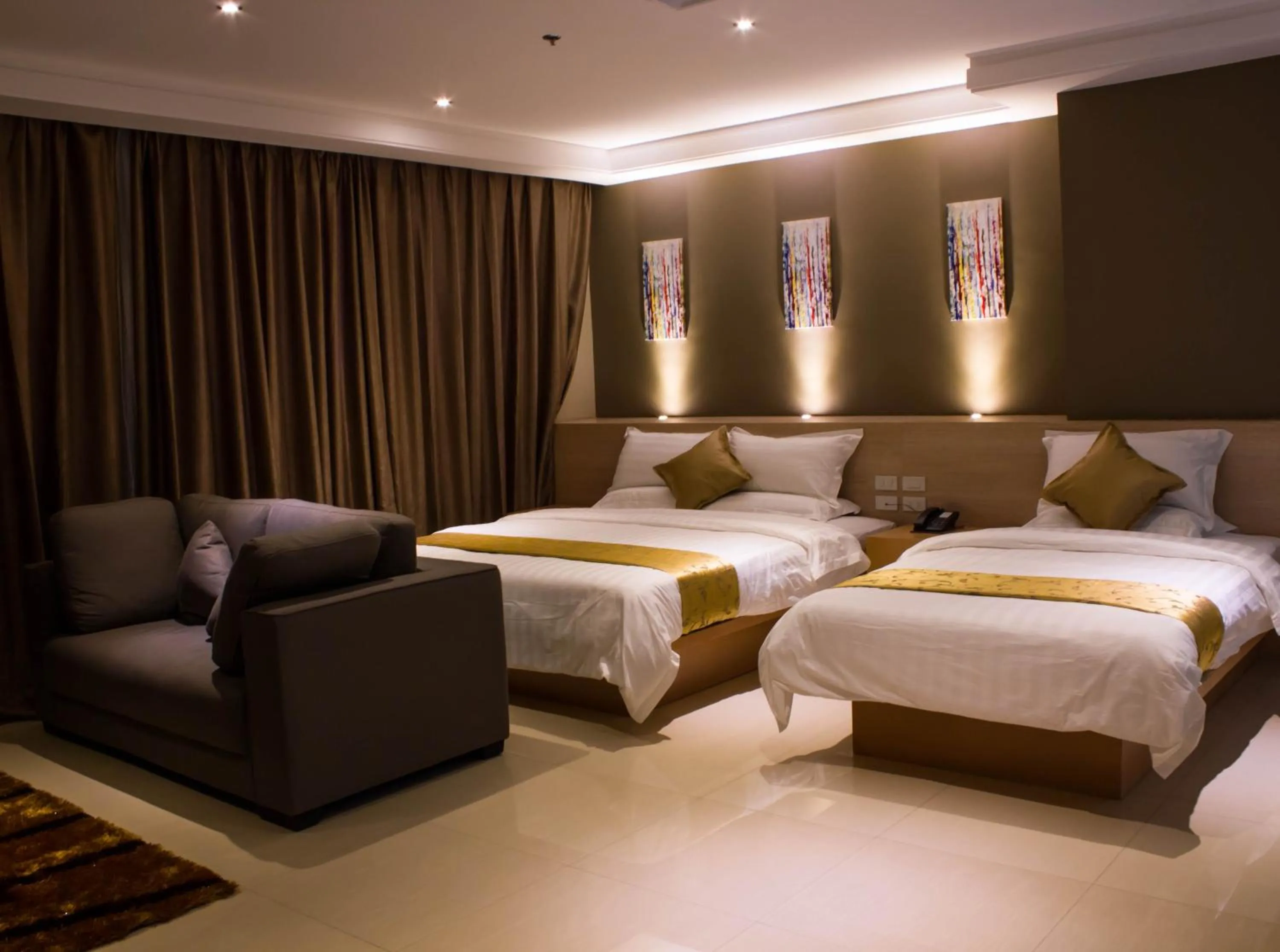 Bed in Dela Chambre Hotel