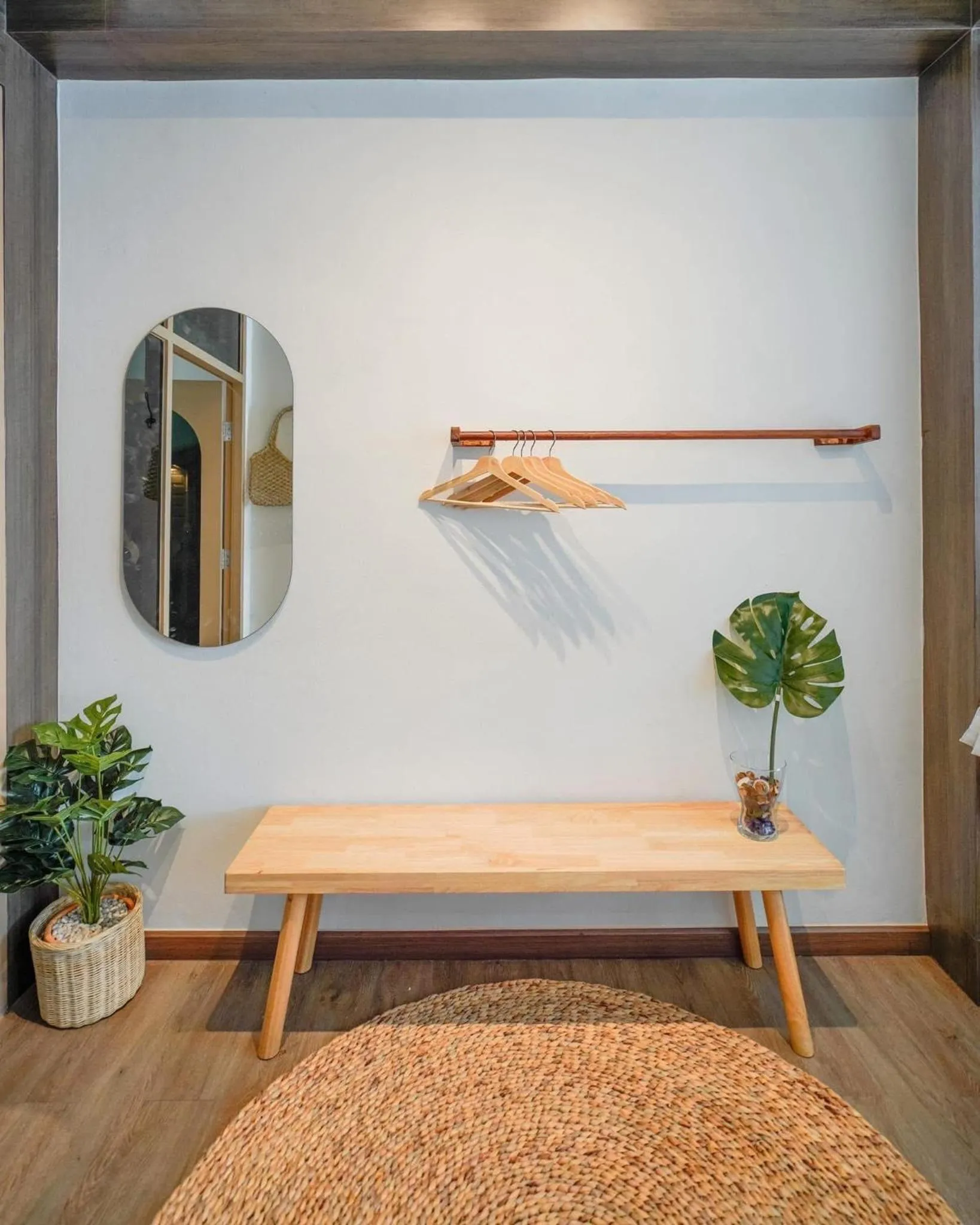 wardrobe in Krung Boutique Hotel