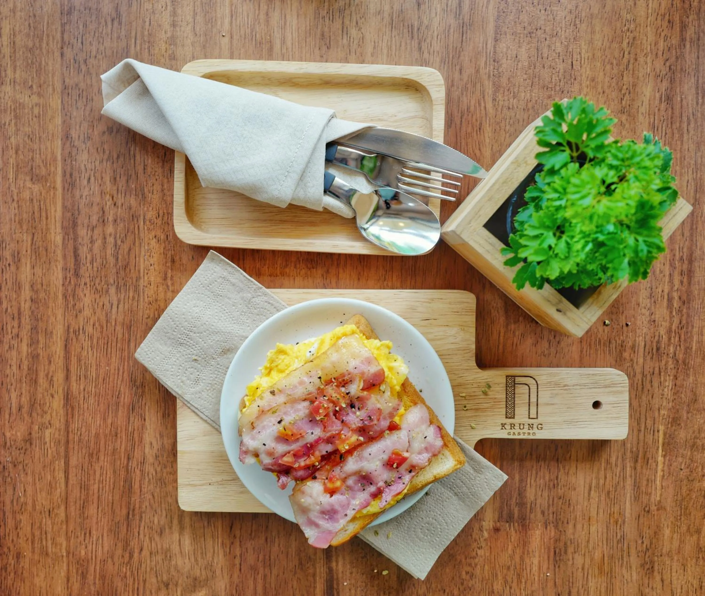 Breakfast in Krung Boutique Hotel