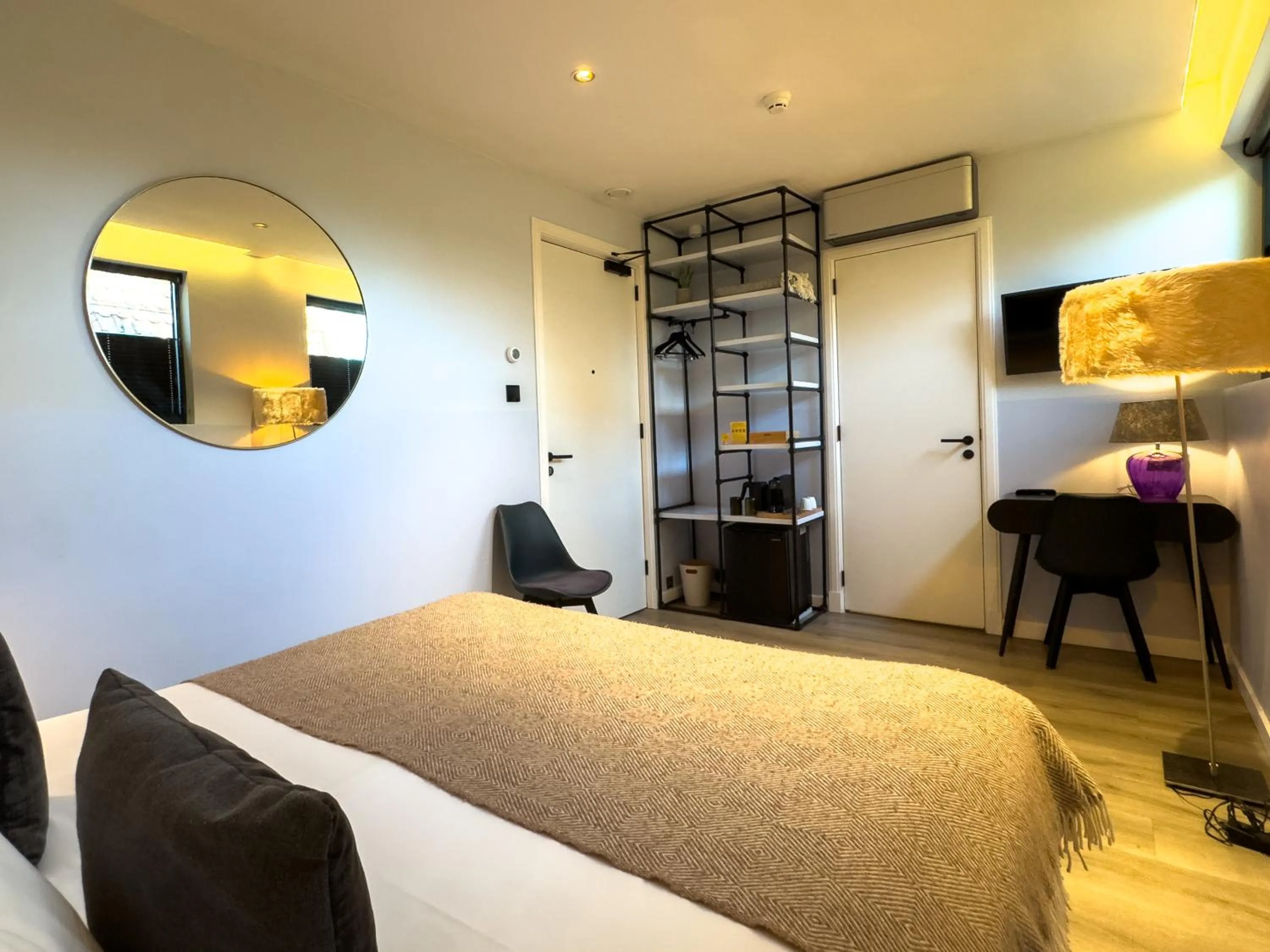 Bed in Valerius Boutique Hotel