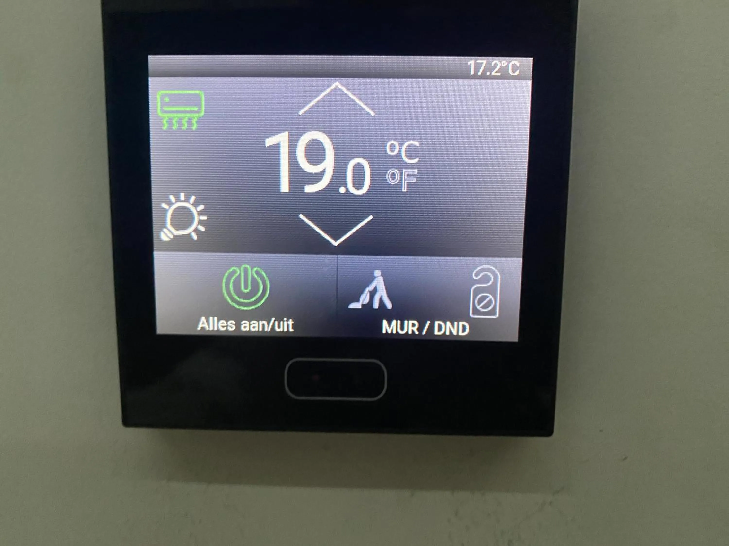 air conditioner in Valerius Boutique Hotel