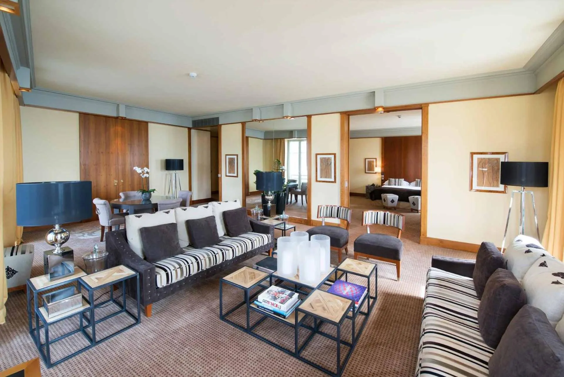 Living room in Beau Rivage Hotel