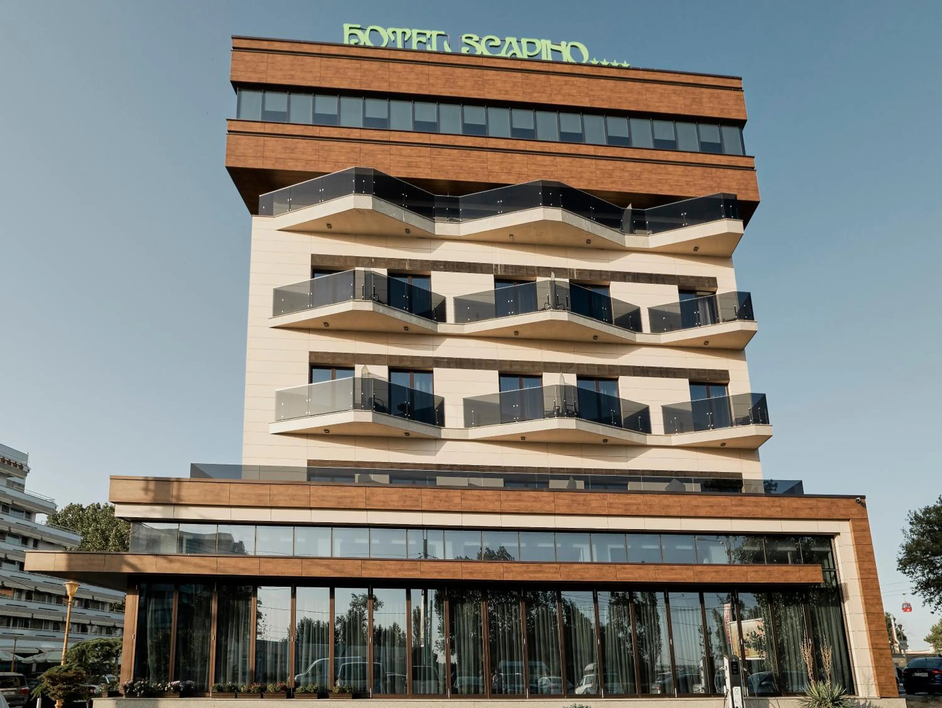 Property building in Hotel Scapino