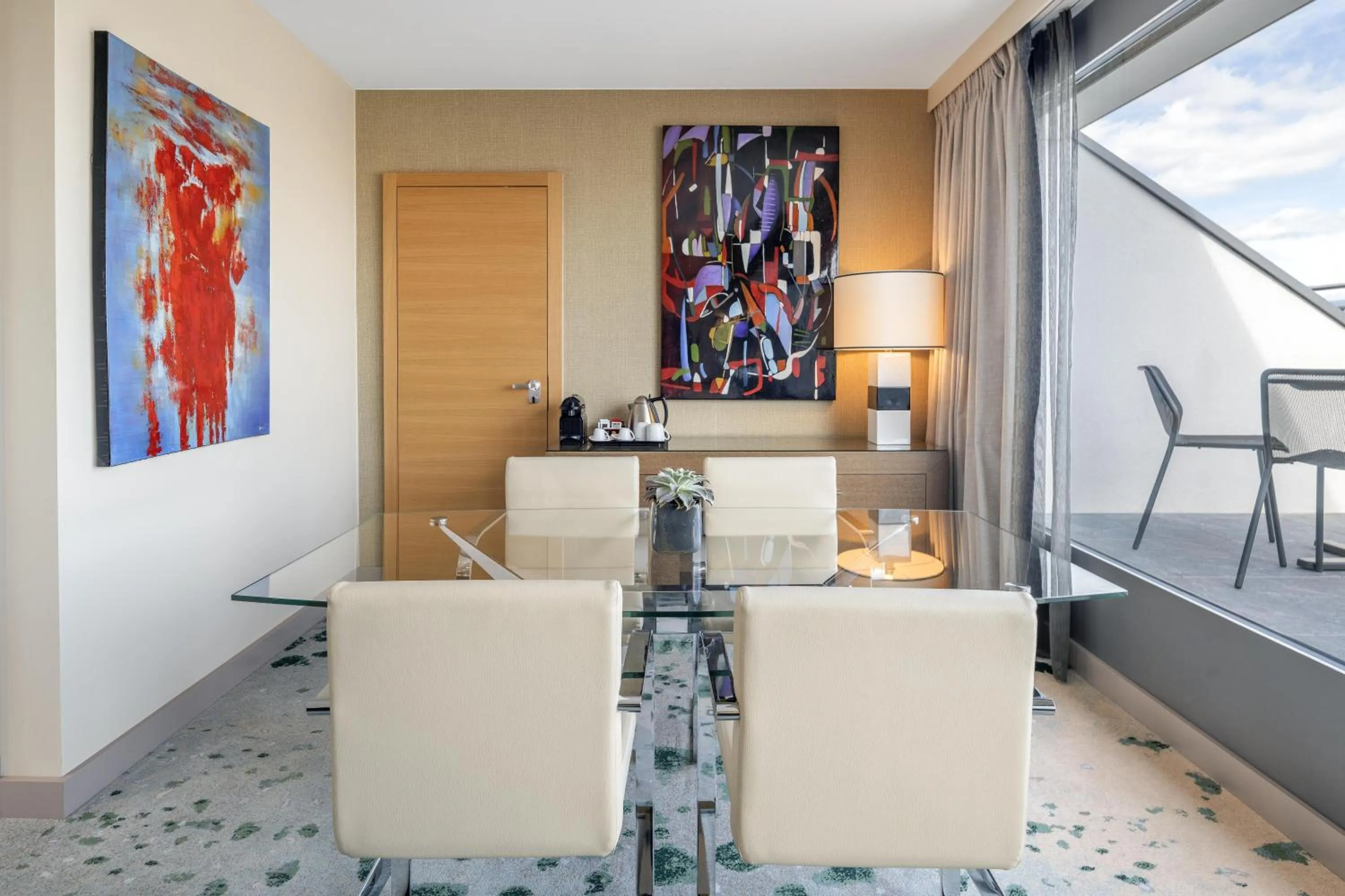 View (from property/room) in Hilton Geneva Hotel and Conference Centre