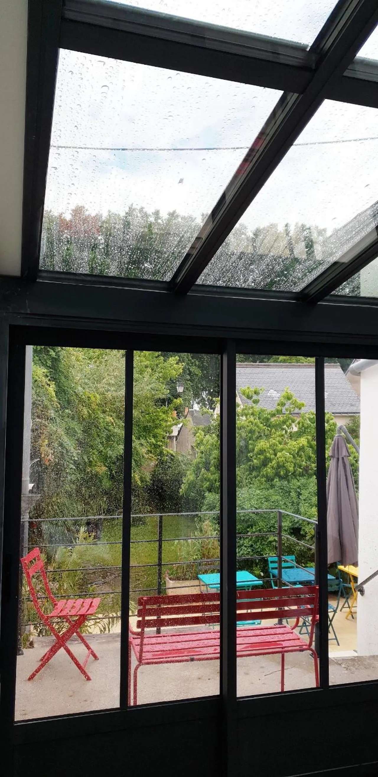 Garden view in Le Huis Clos