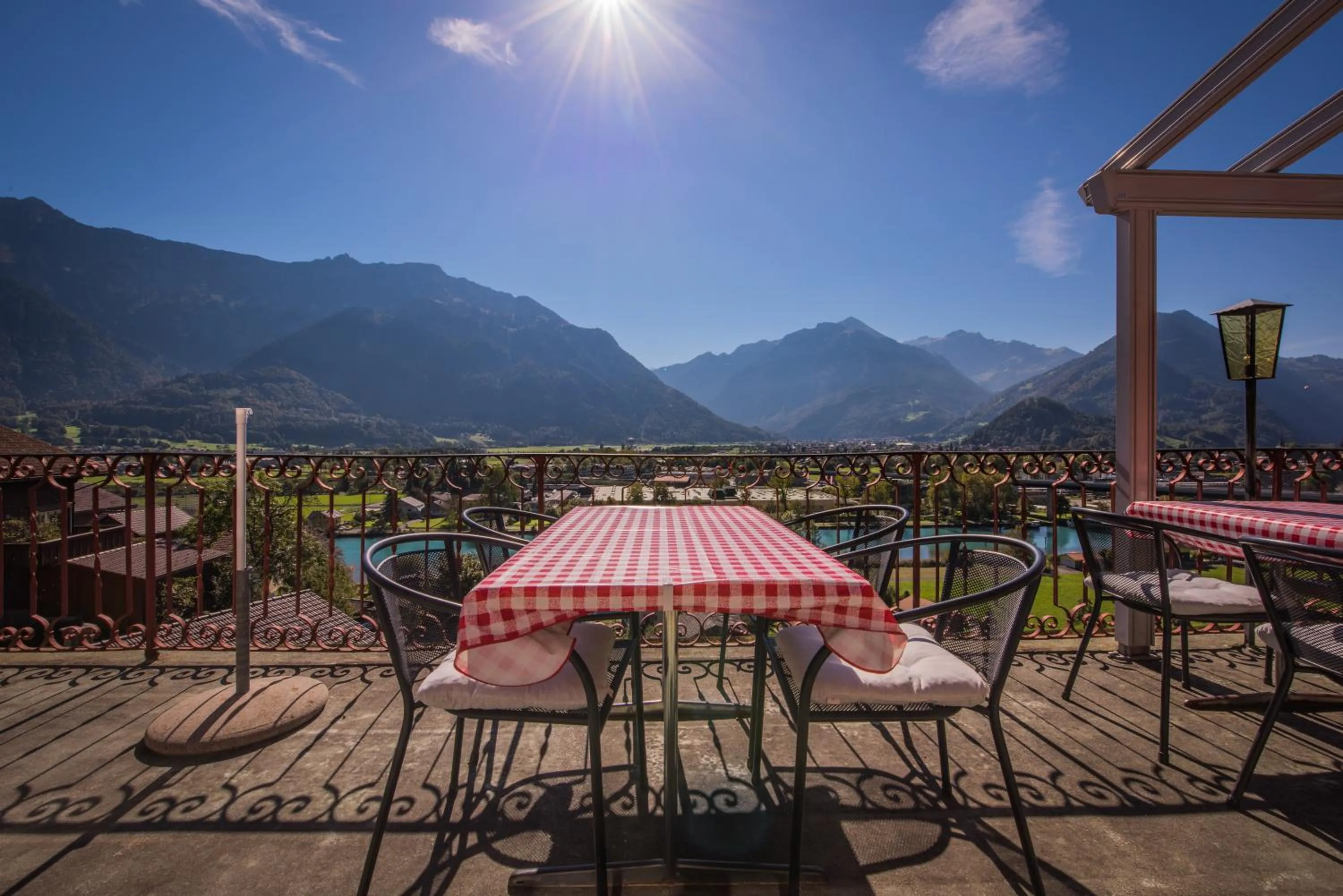Balcony/Terrace in Gasthof Schoenegg B&B