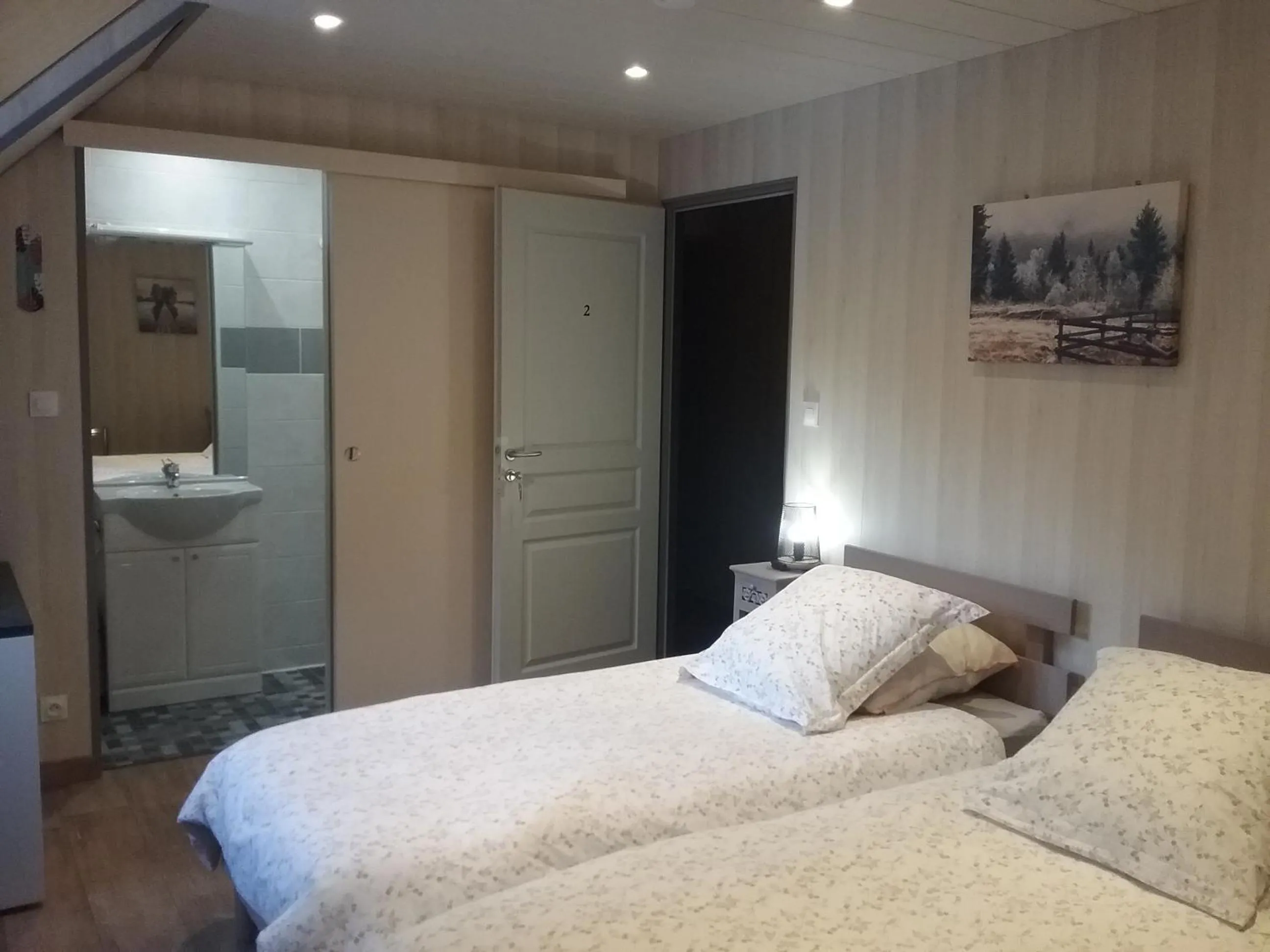 Bedroom, Bed in LA CLIMONTAINE