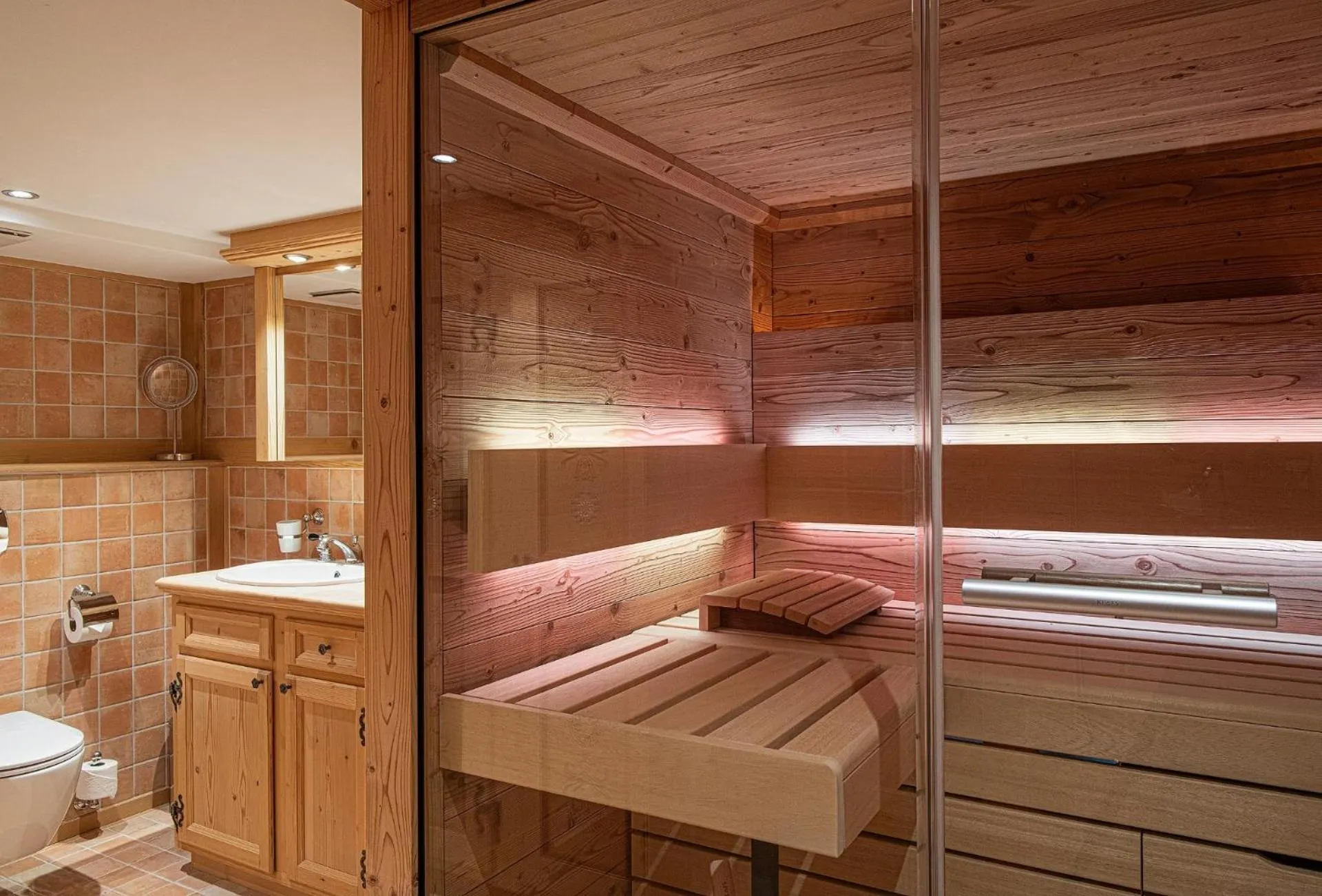 Sauna in Hotel Olden