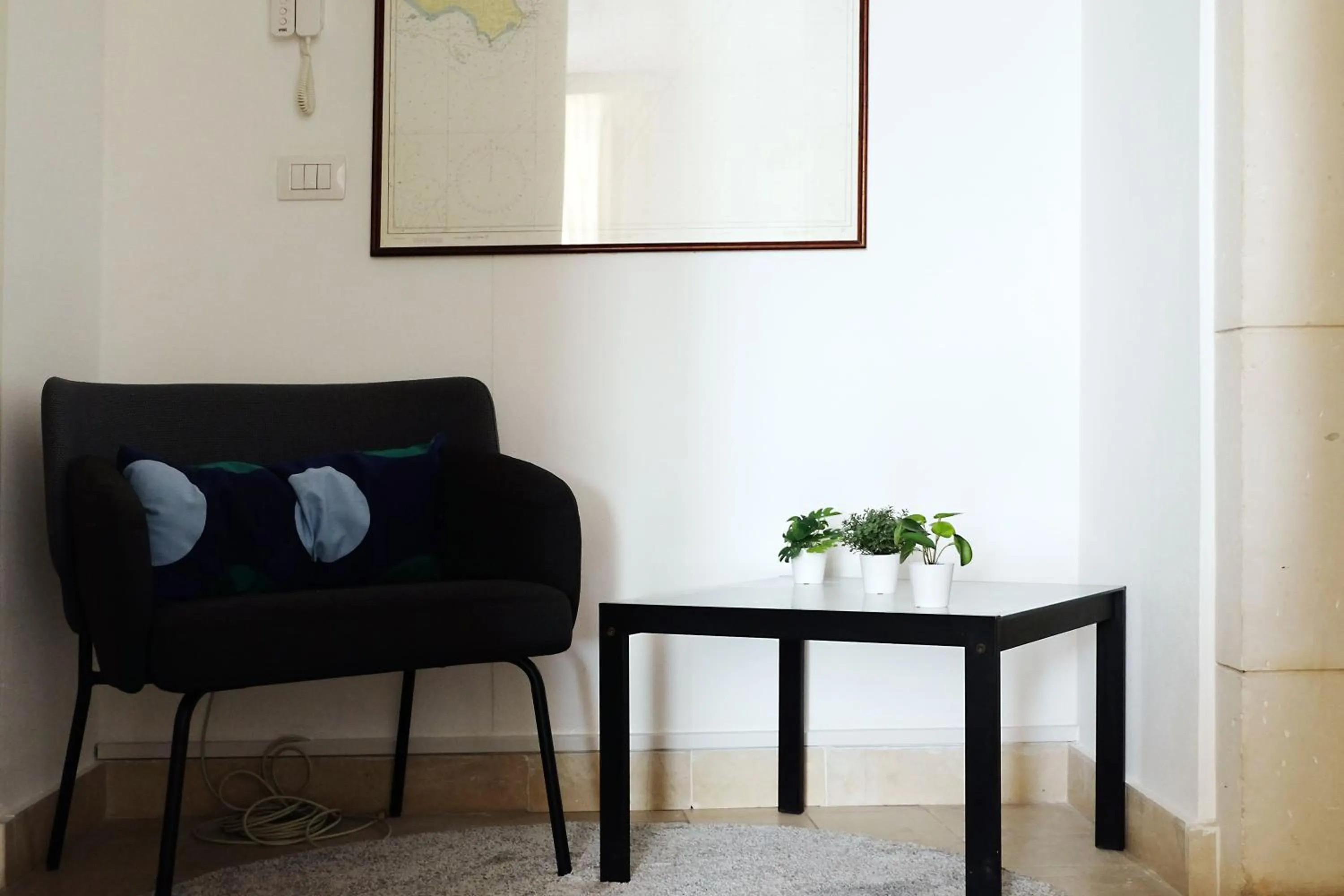 Decorative detail in Nuova Mastrarua Rooms