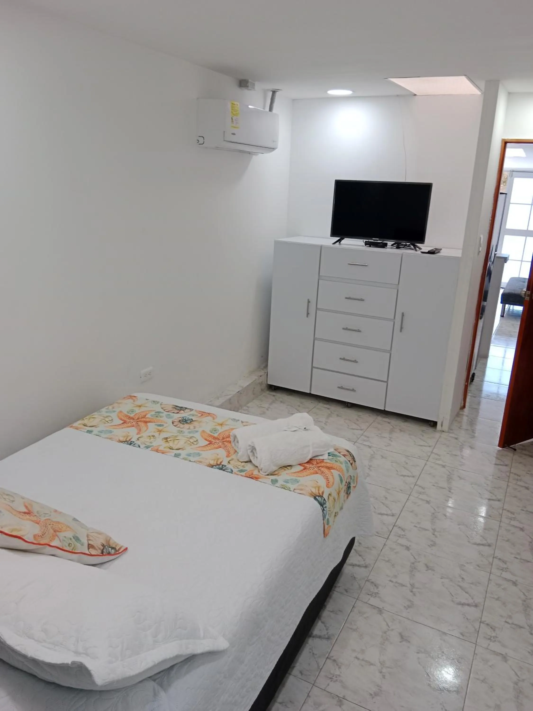 Bed in Mar de Indias House