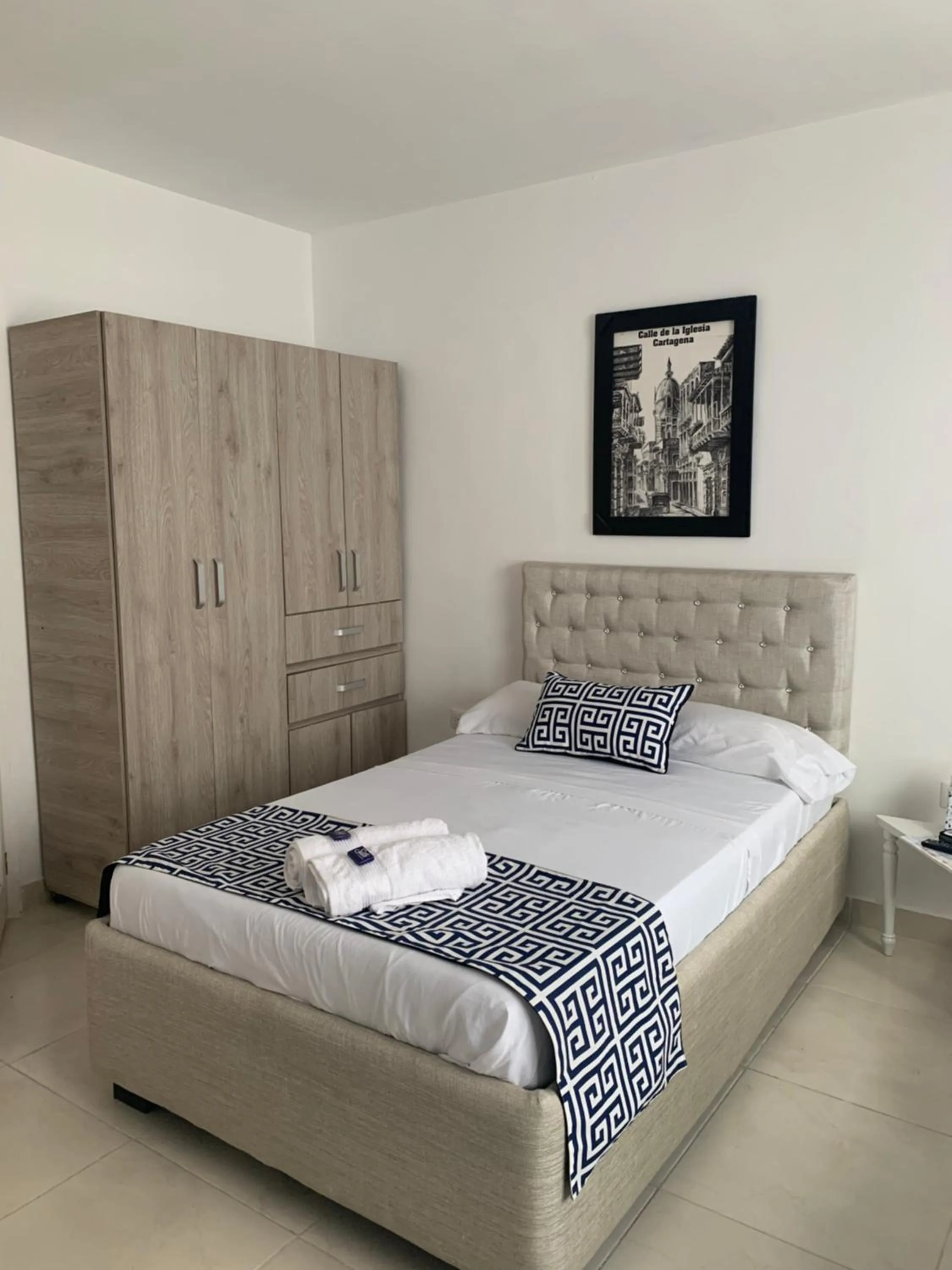 Bedroom, Bed in Mar de Indias House