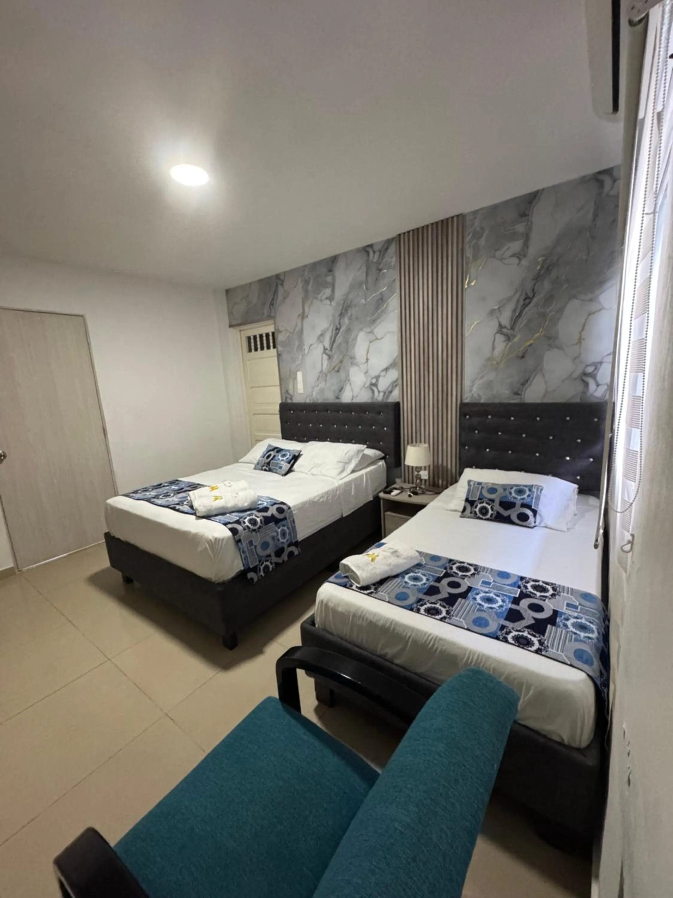 Bed in Mar de Indias House