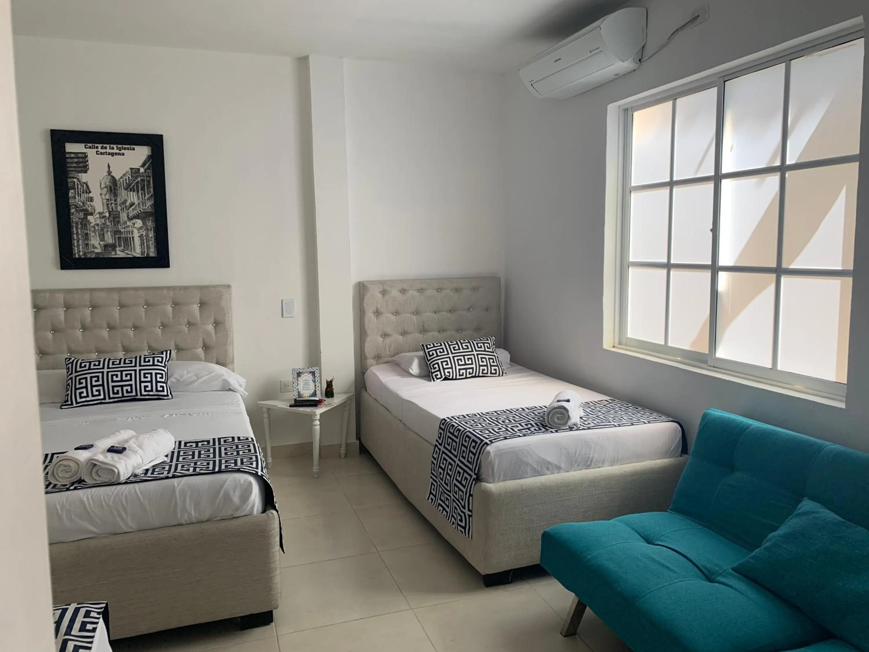 Bedroom, Bed in Mar de Indias House