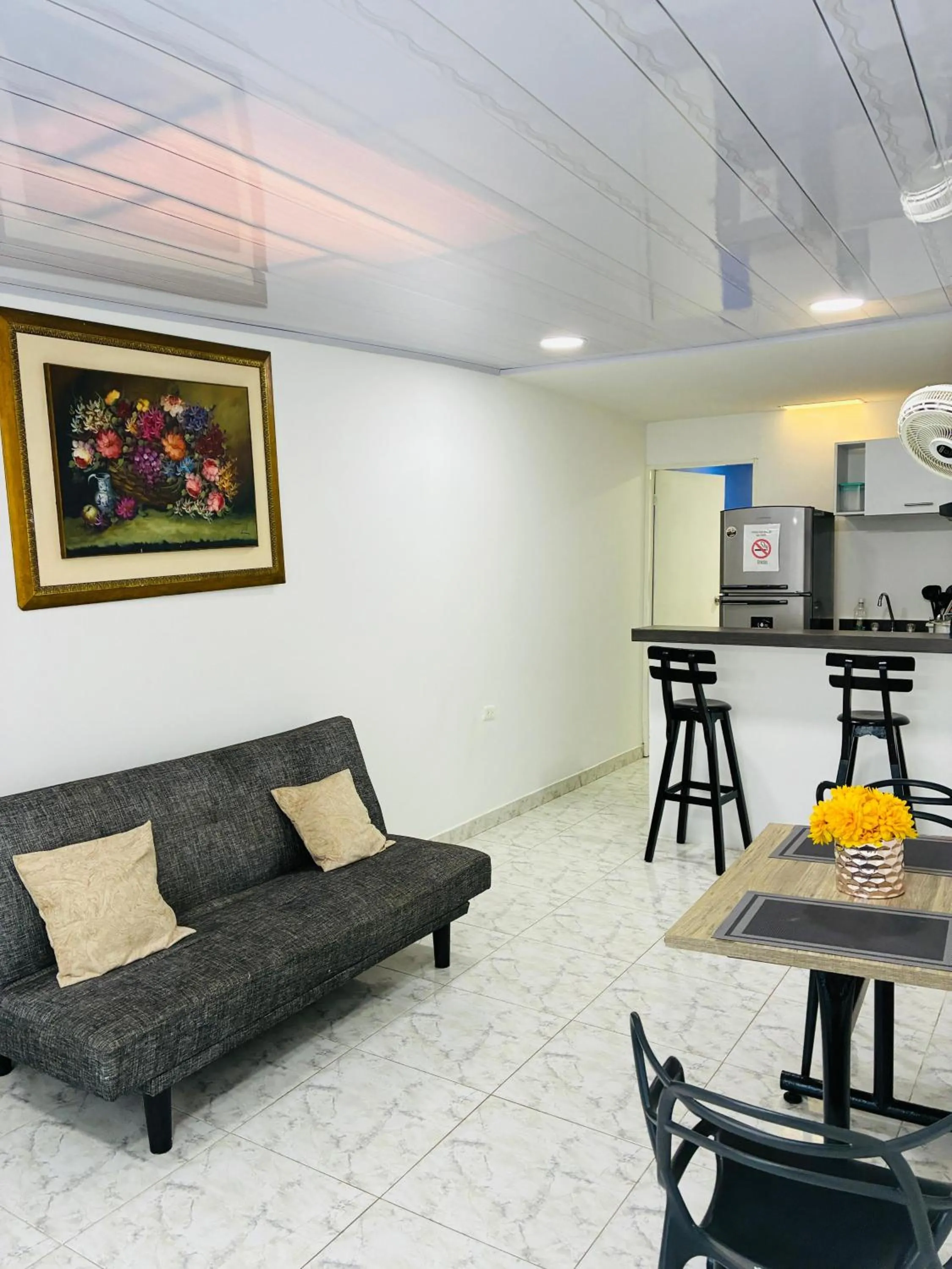 Living room in Mar de Indias House