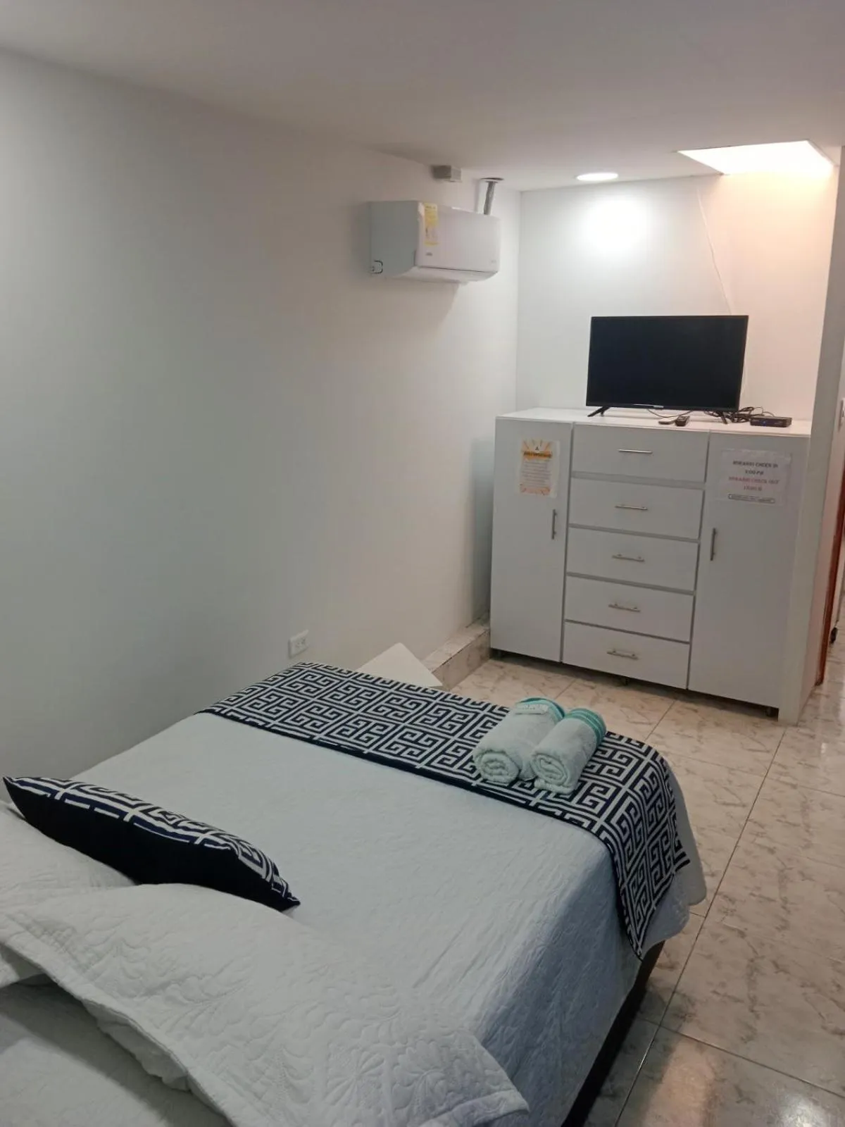 Bed in Mar de Indias House