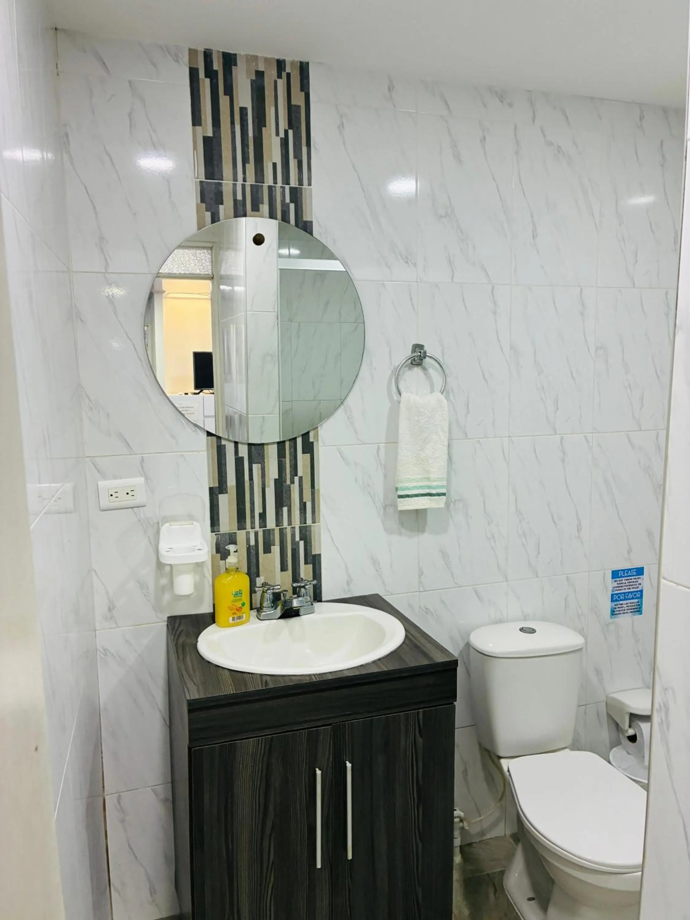 Bathroom in Mar de Indias House