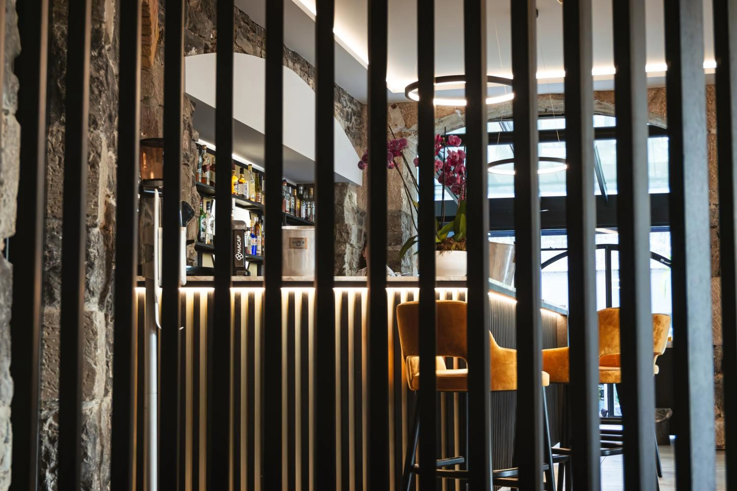 Lounge or bar in Hotel Montbrillant