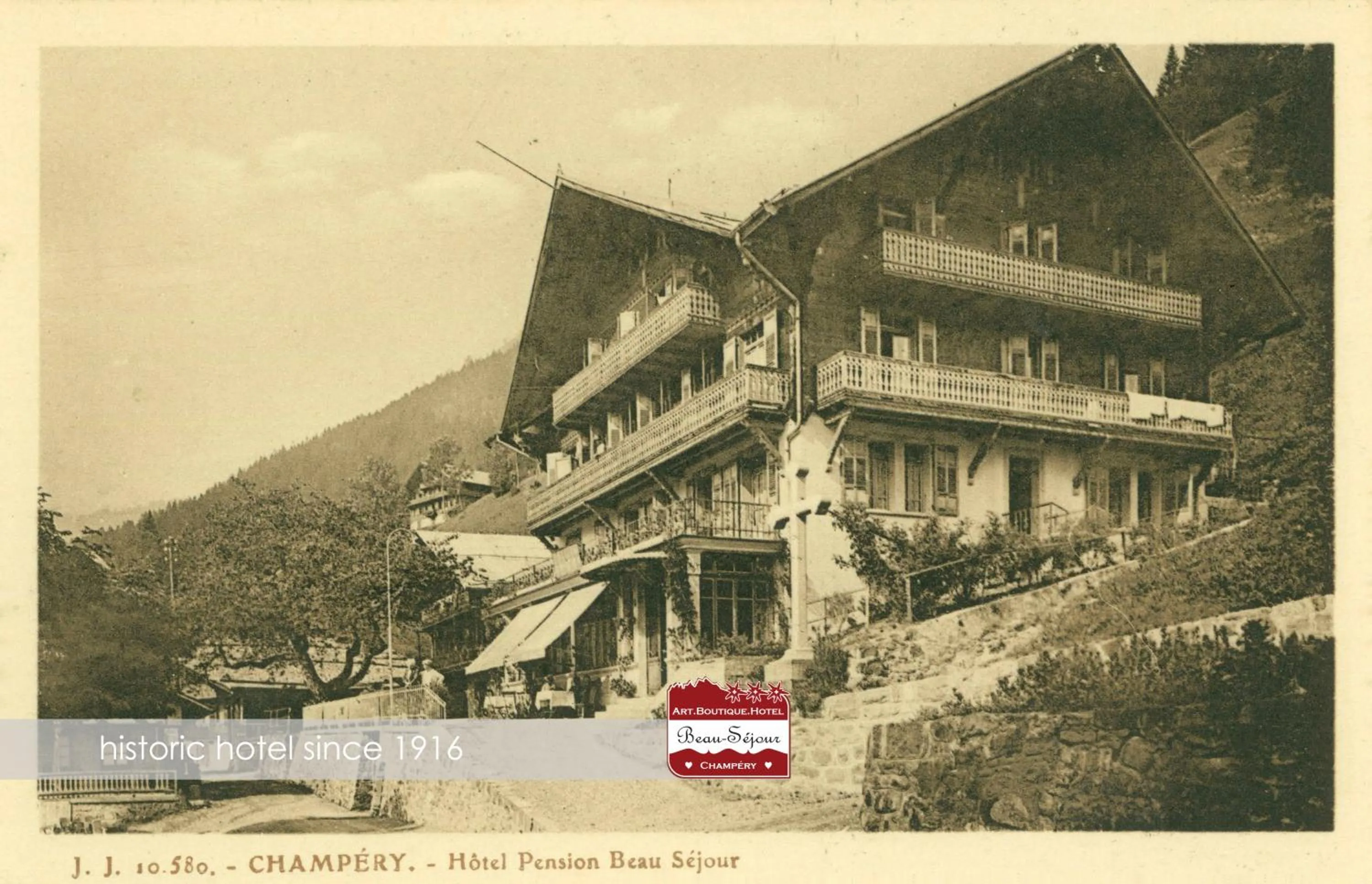 Facade/entrance in Boutique Hotel Beau-Séjour & Spa Superior
