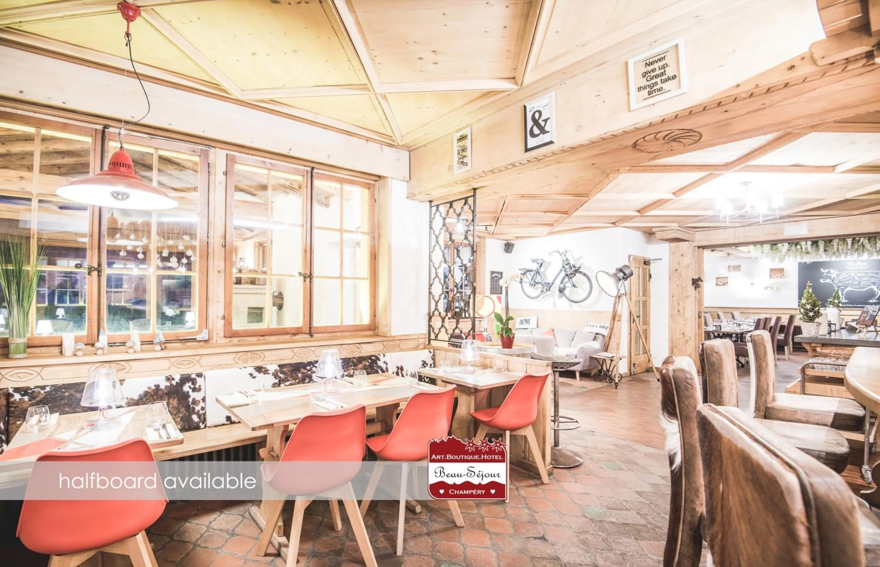 Restaurant/places to eat in Boutique Hotel Beau-Séjour & Spa Superior