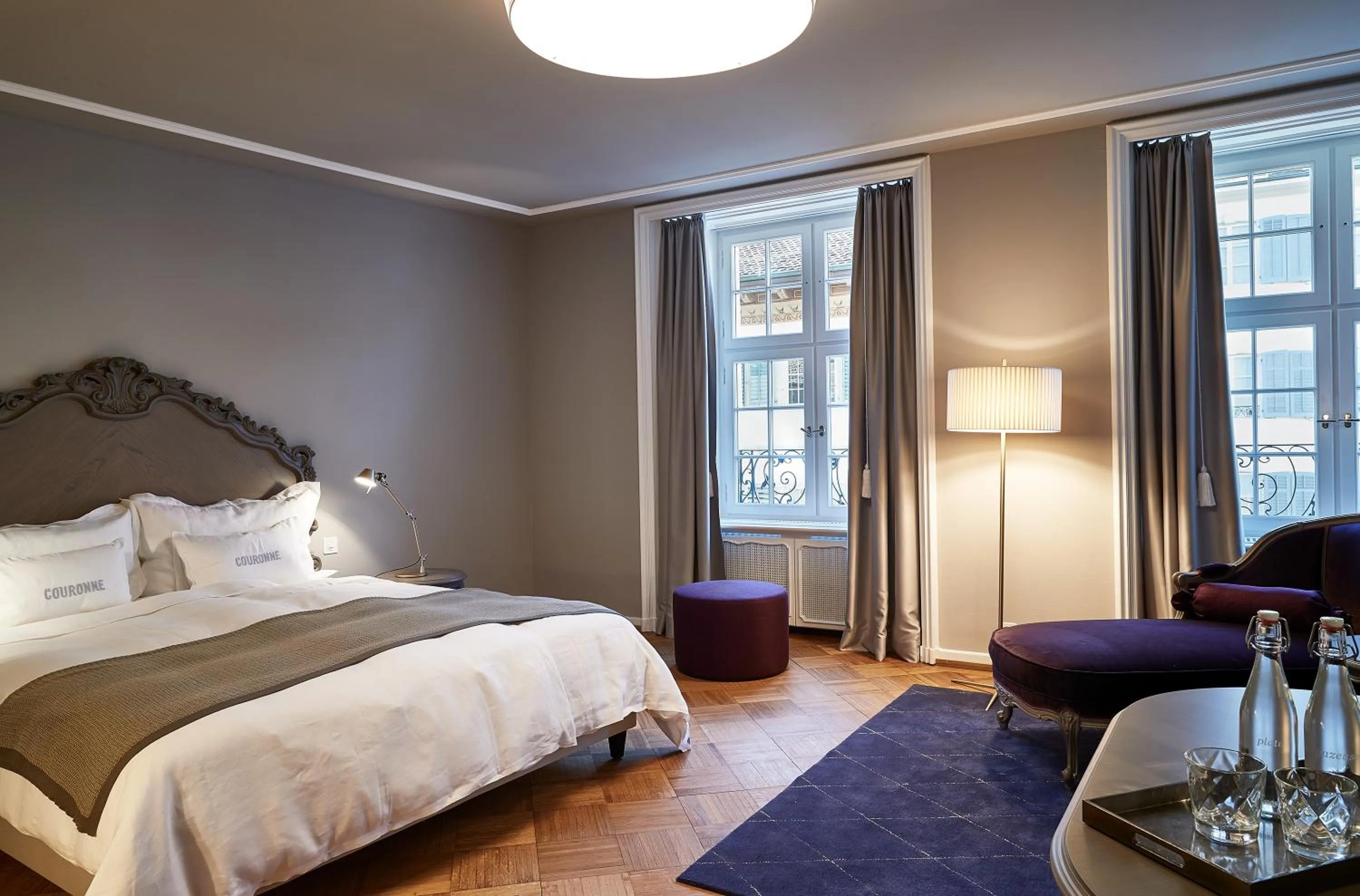 Photo of the whole room, Bed in Boutique Hotel La Couronne