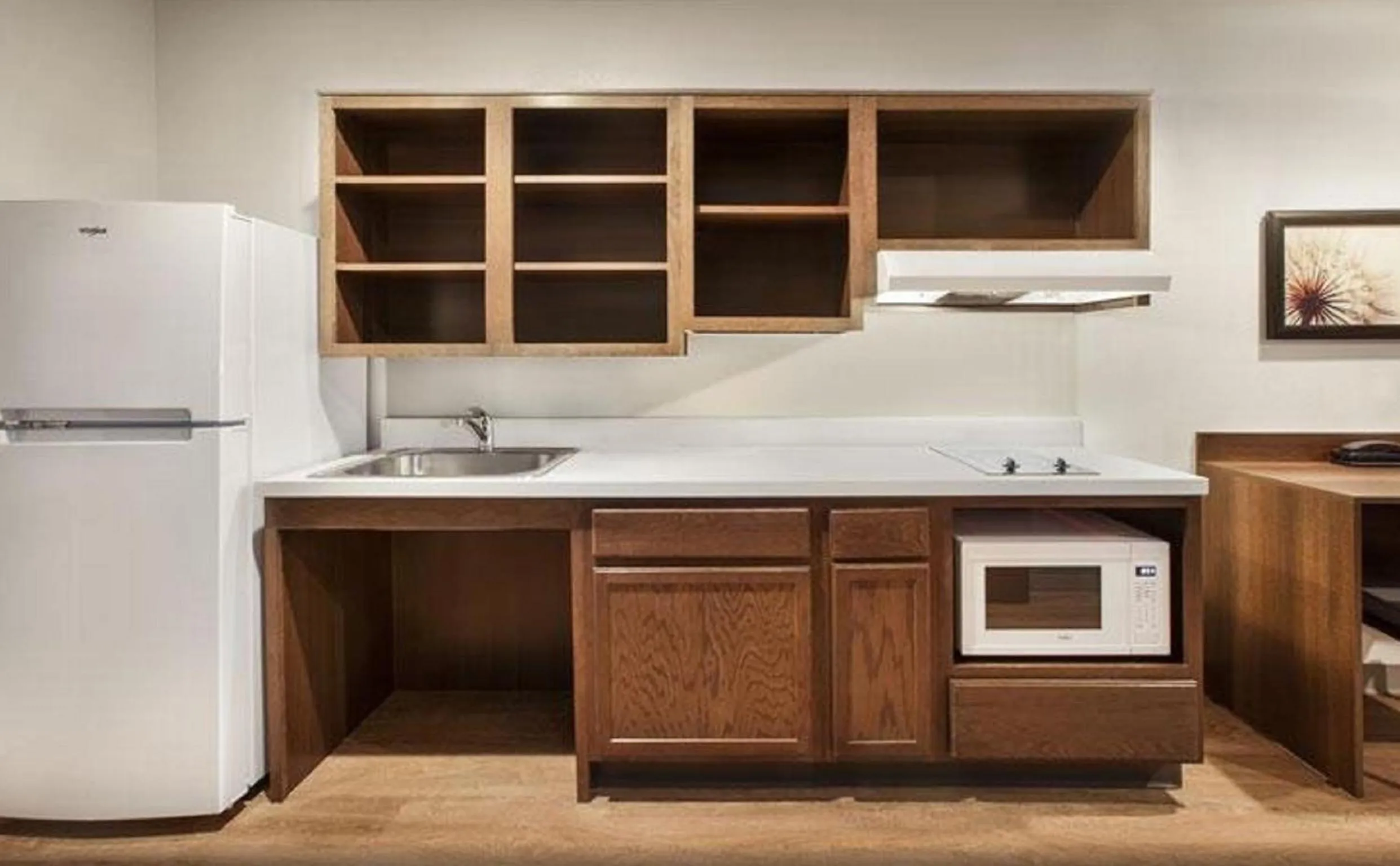 Kitchen or kitchenette in WoodSpring Suites Chattanooga