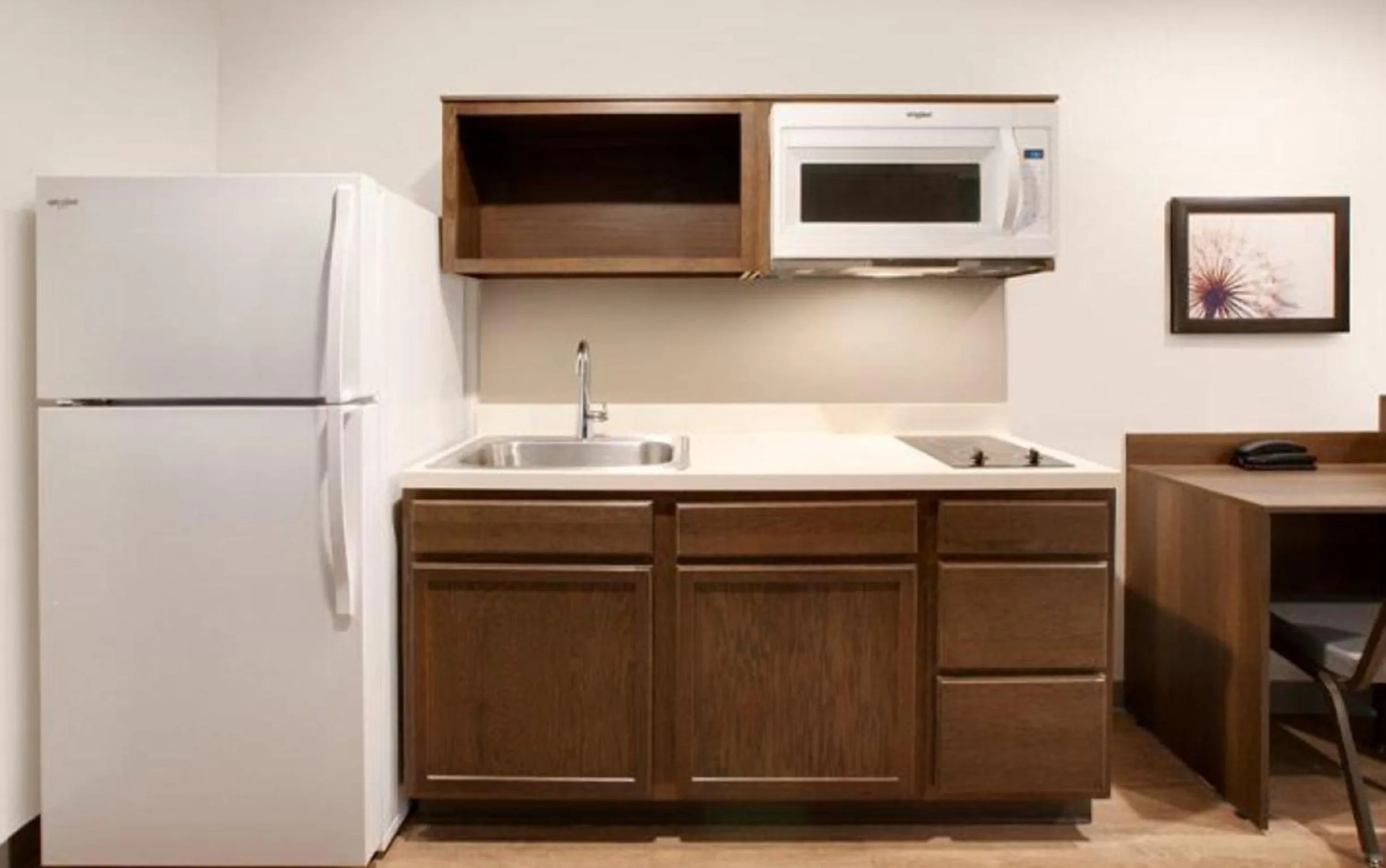 Kitchen or kitchenette in WoodSpring Suites Chattanooga