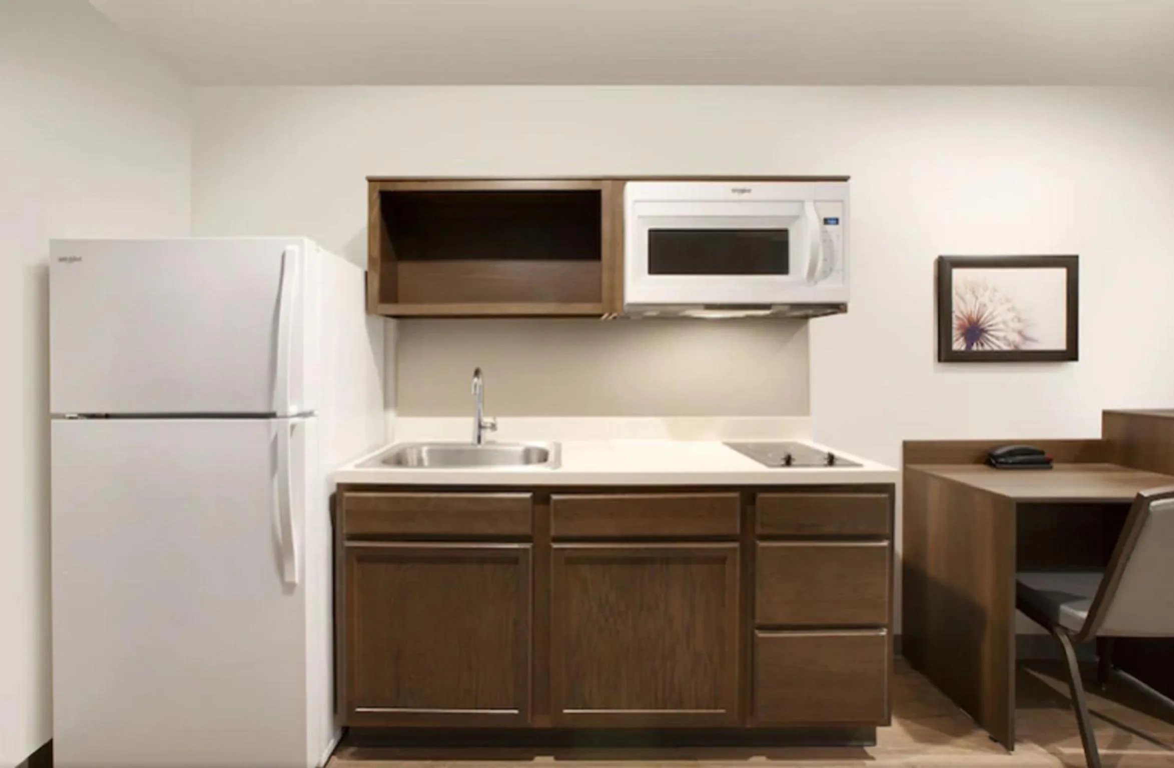 Kitchen or kitchenette in WoodSpring Suites Chattanooga