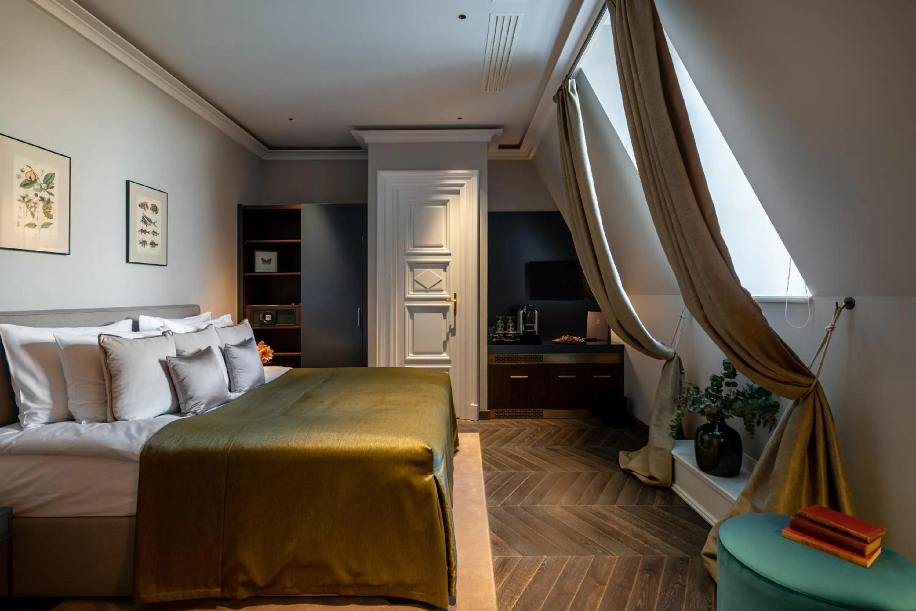 Bedroom in BOTANIQ Castle of Tura - Small Luxury Hotels of the World