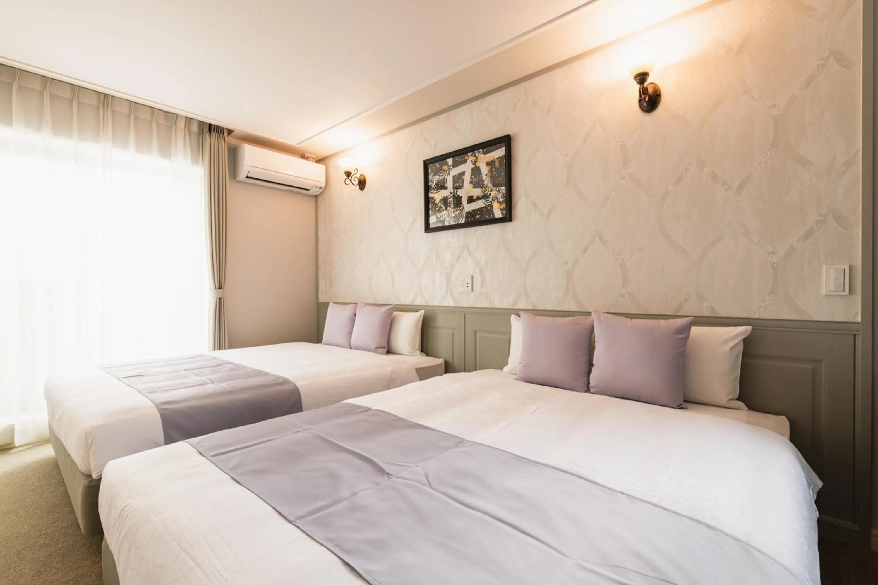 Photo of the whole room, Bed in GRAND BASE HAKATA-I