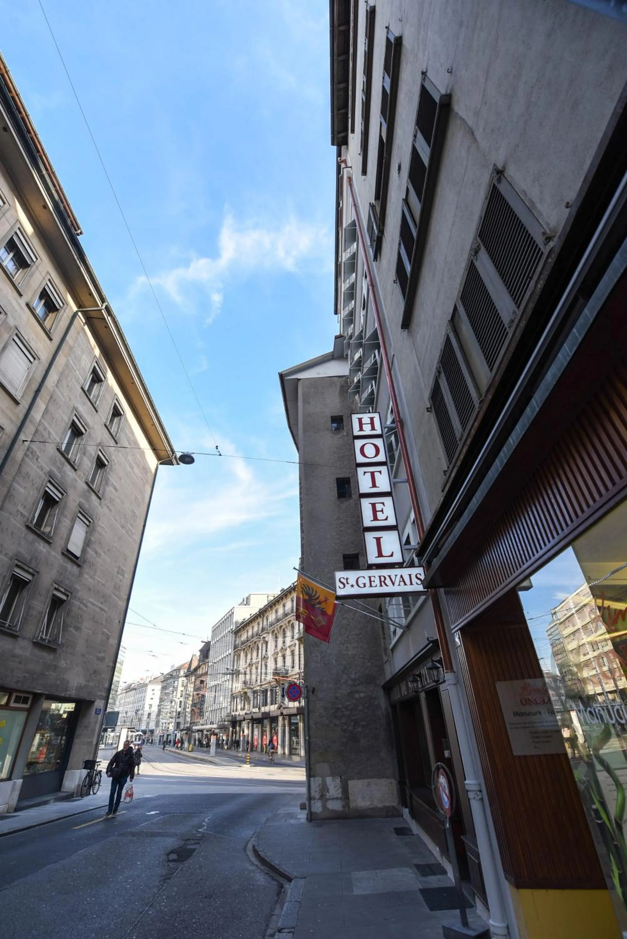 Street view in Hotel St. Gervais