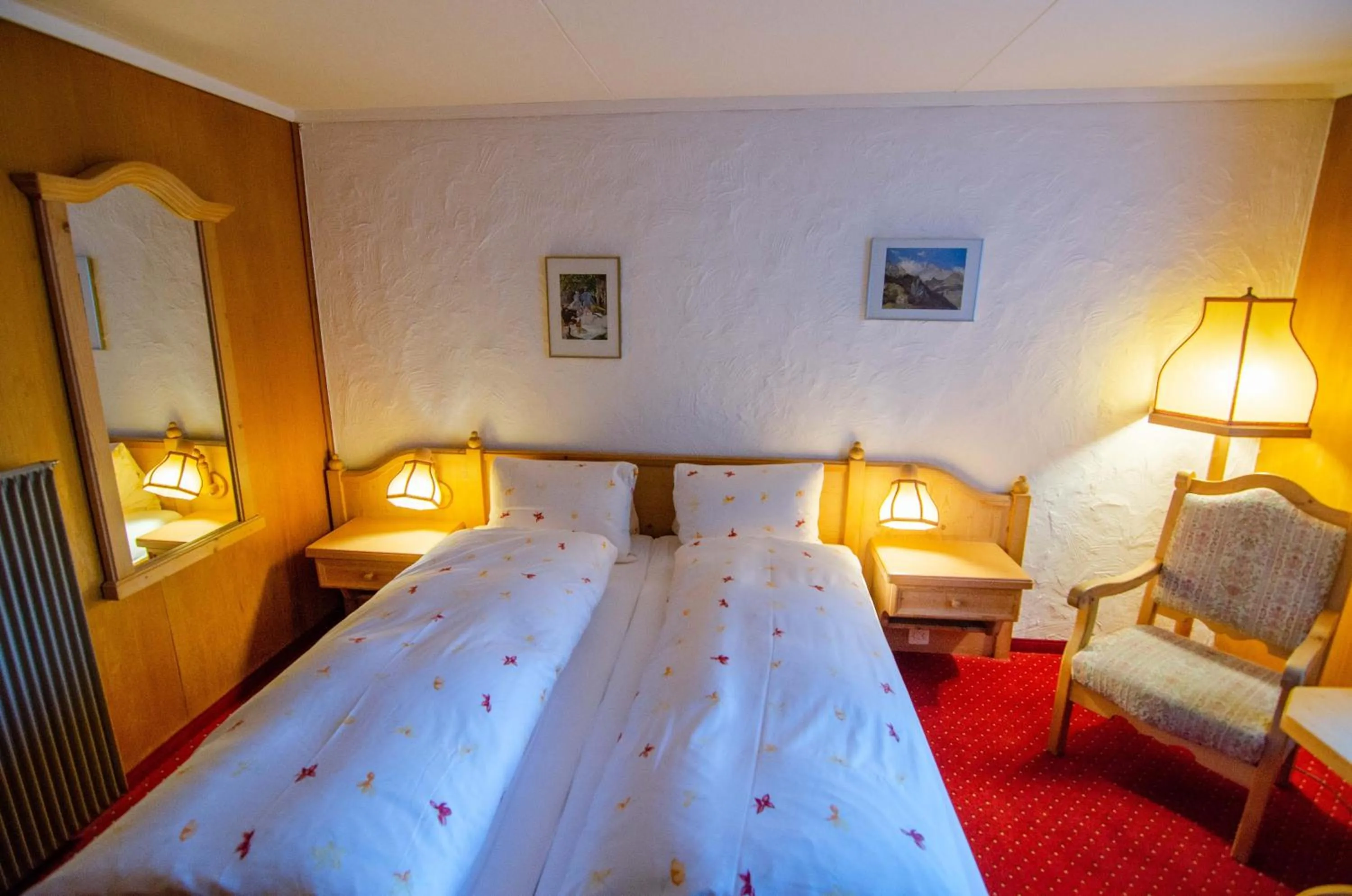 Bedroom, Bed in Hotel Blumental