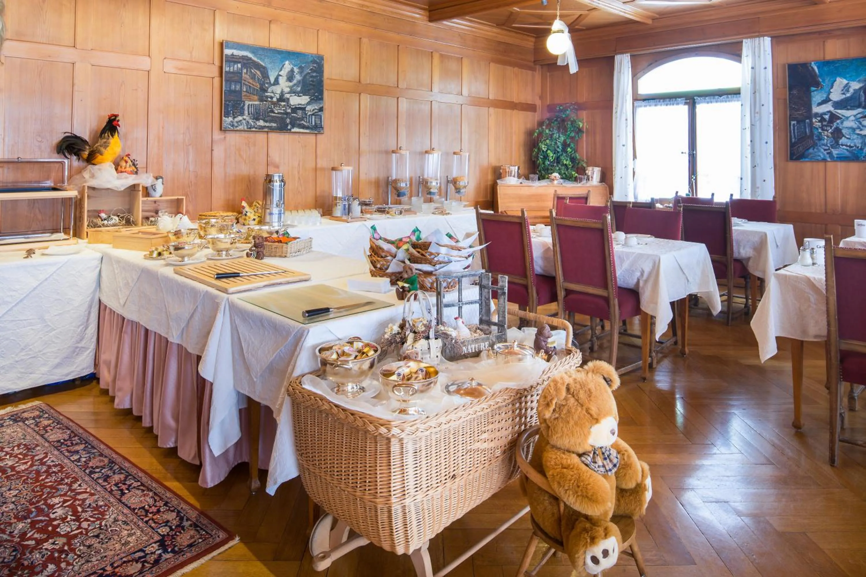 Dining area in Hotel Blumental
