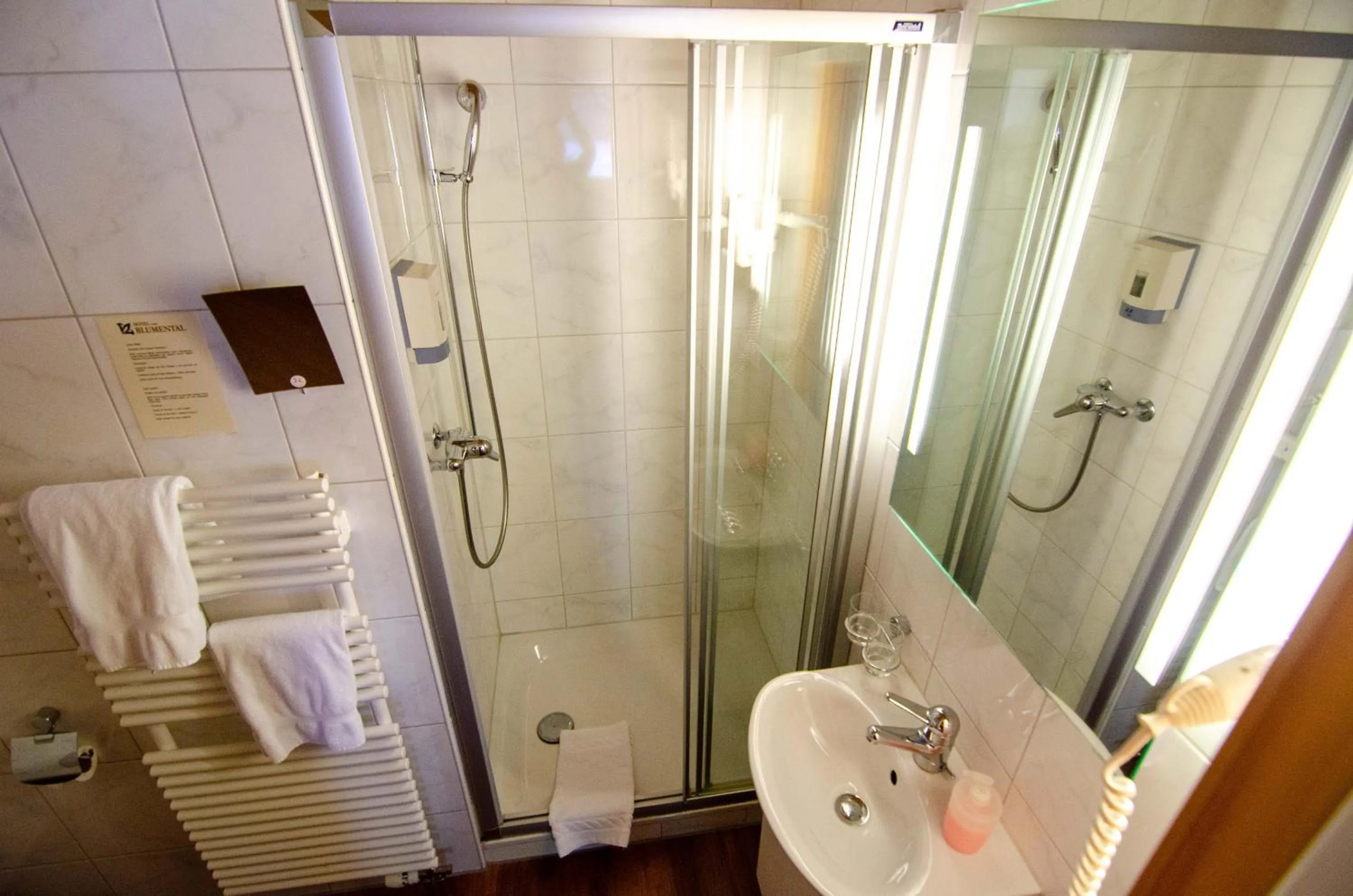 Bathroom in Hotel Blumental