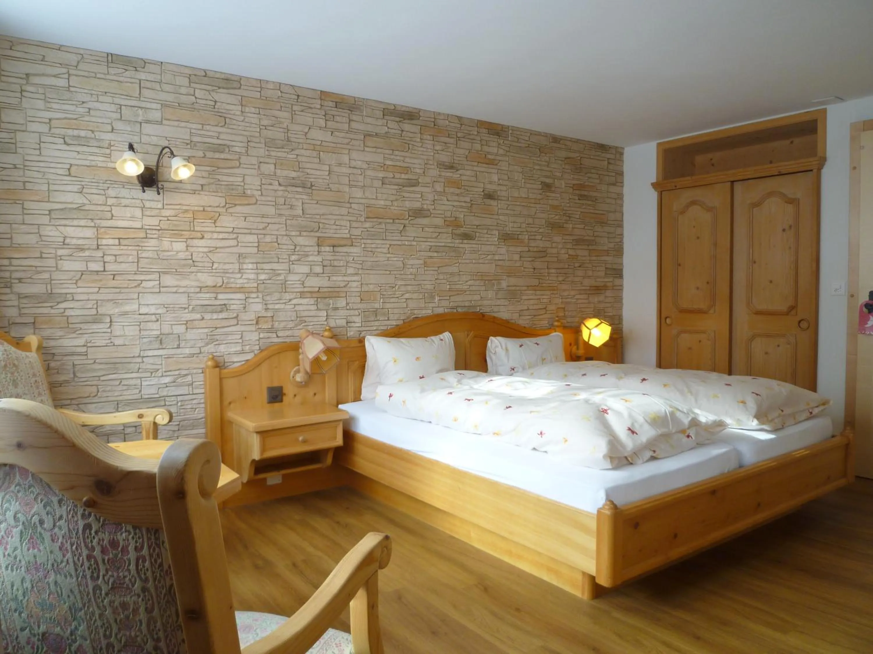 Bed in Hotel Blumental