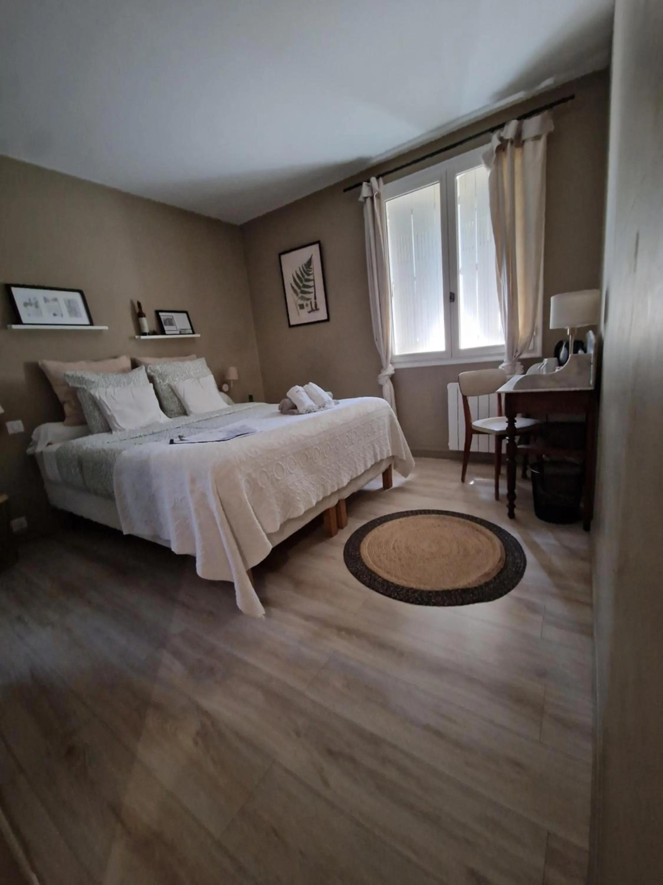 Bed in La Petite Auberge de Virginie