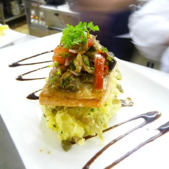 Food close-up in Hotel Gloria