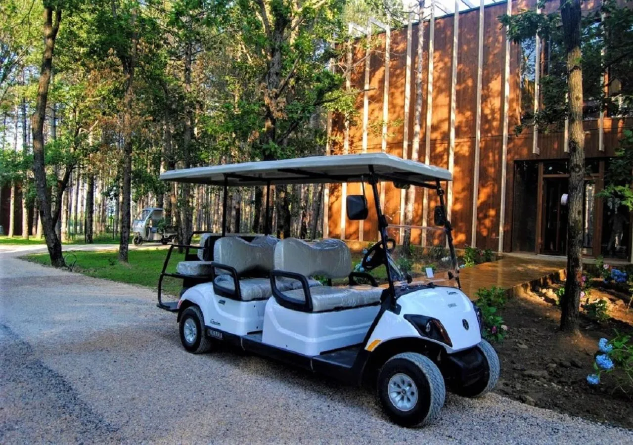 Lobby or reception in LONGOSPHERE GLAMPING