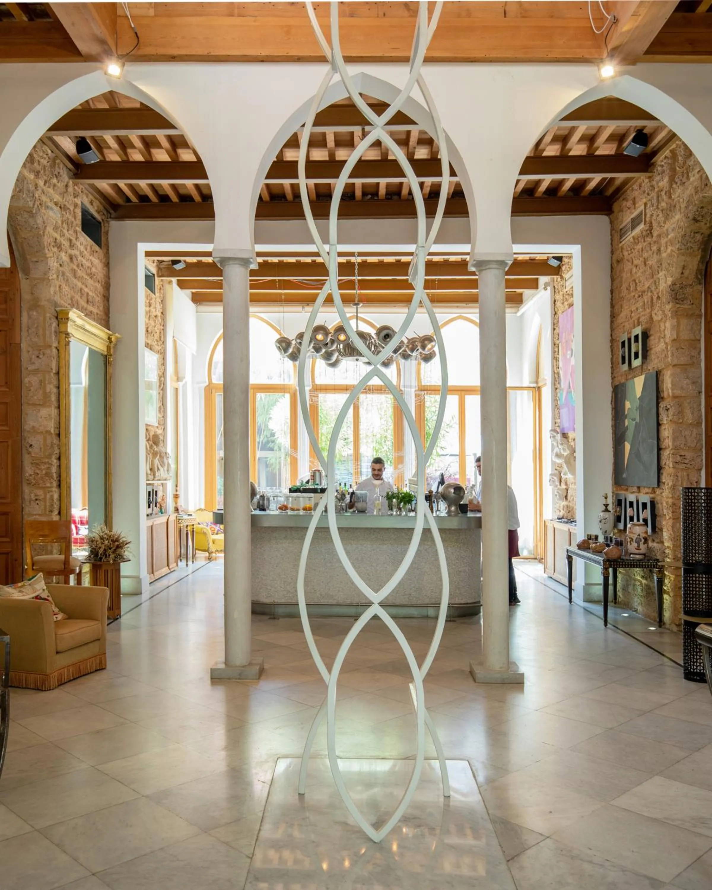 Lobby or reception in Arthaus Beirut