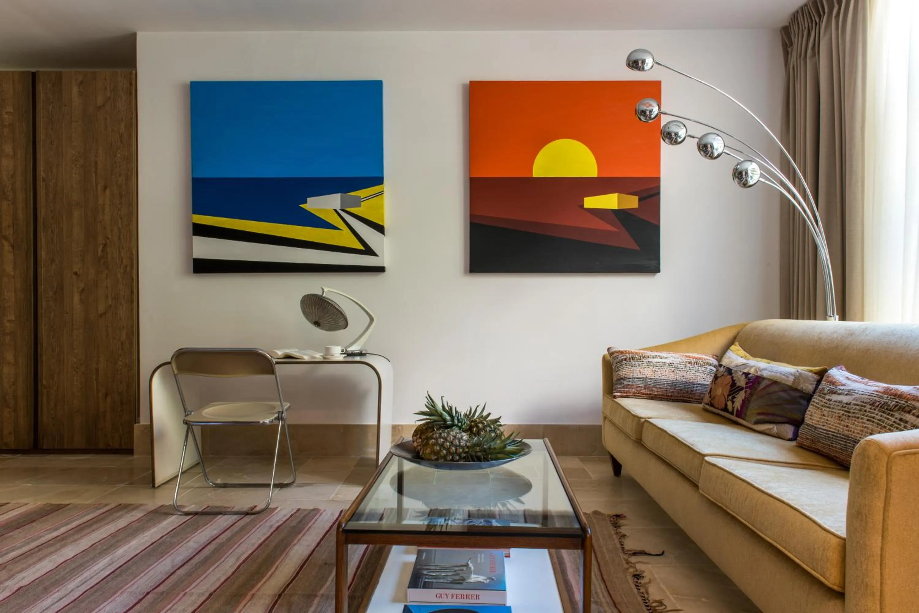 Seating area in Arthaus Beirut