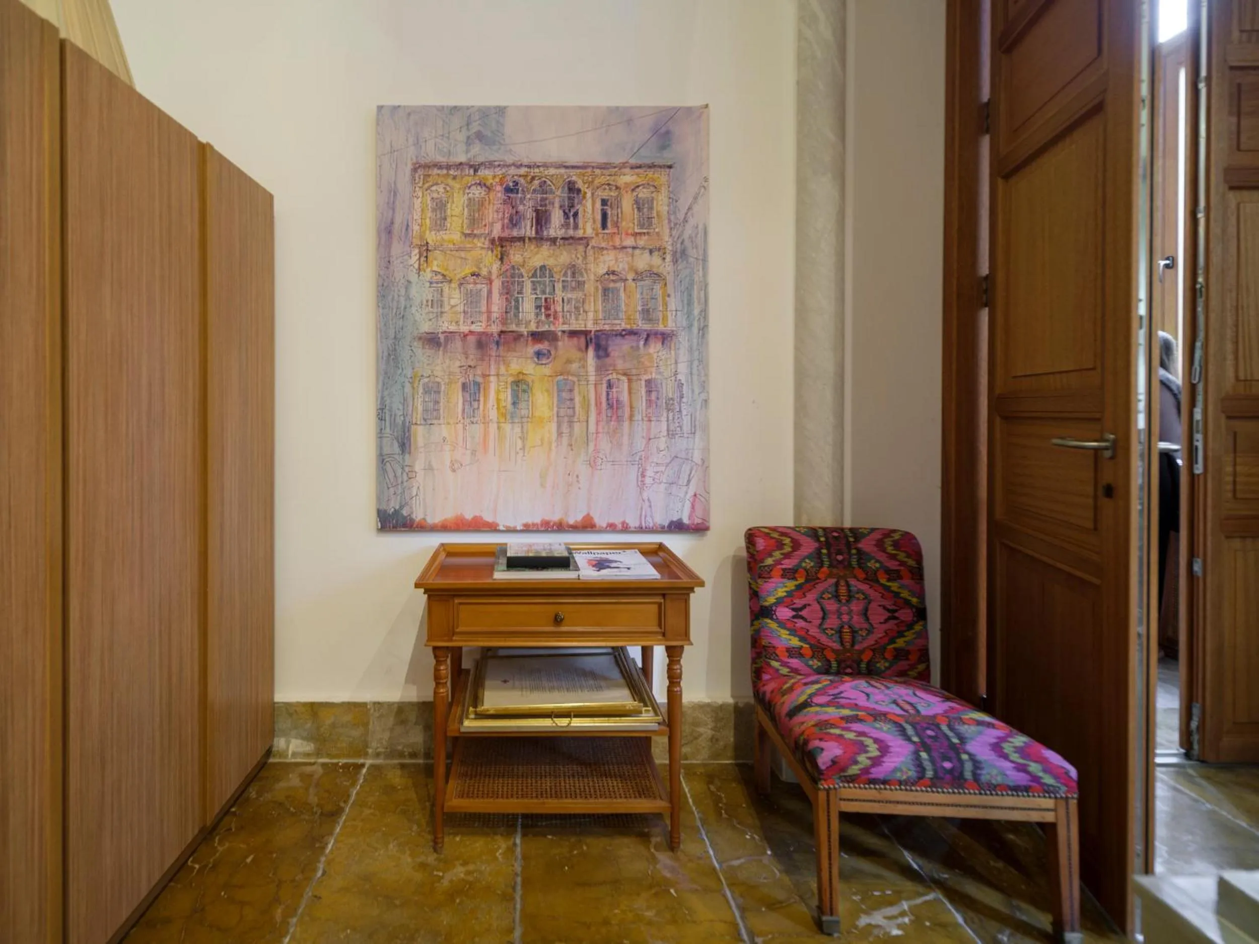 Seating area in Arthaus Beirut